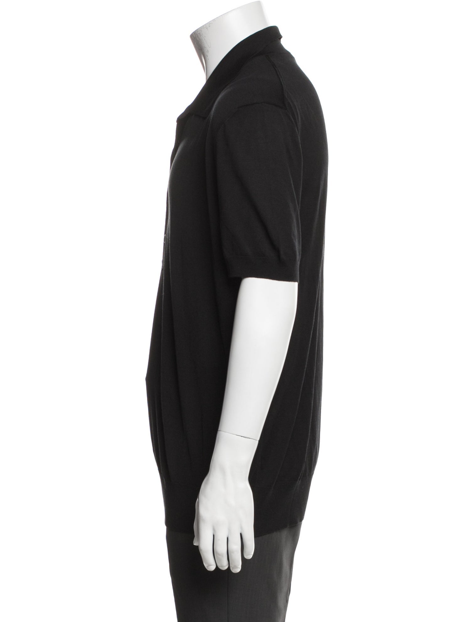 Tom Ford Collar Short Sleeve Polo Sweater w/ Tags