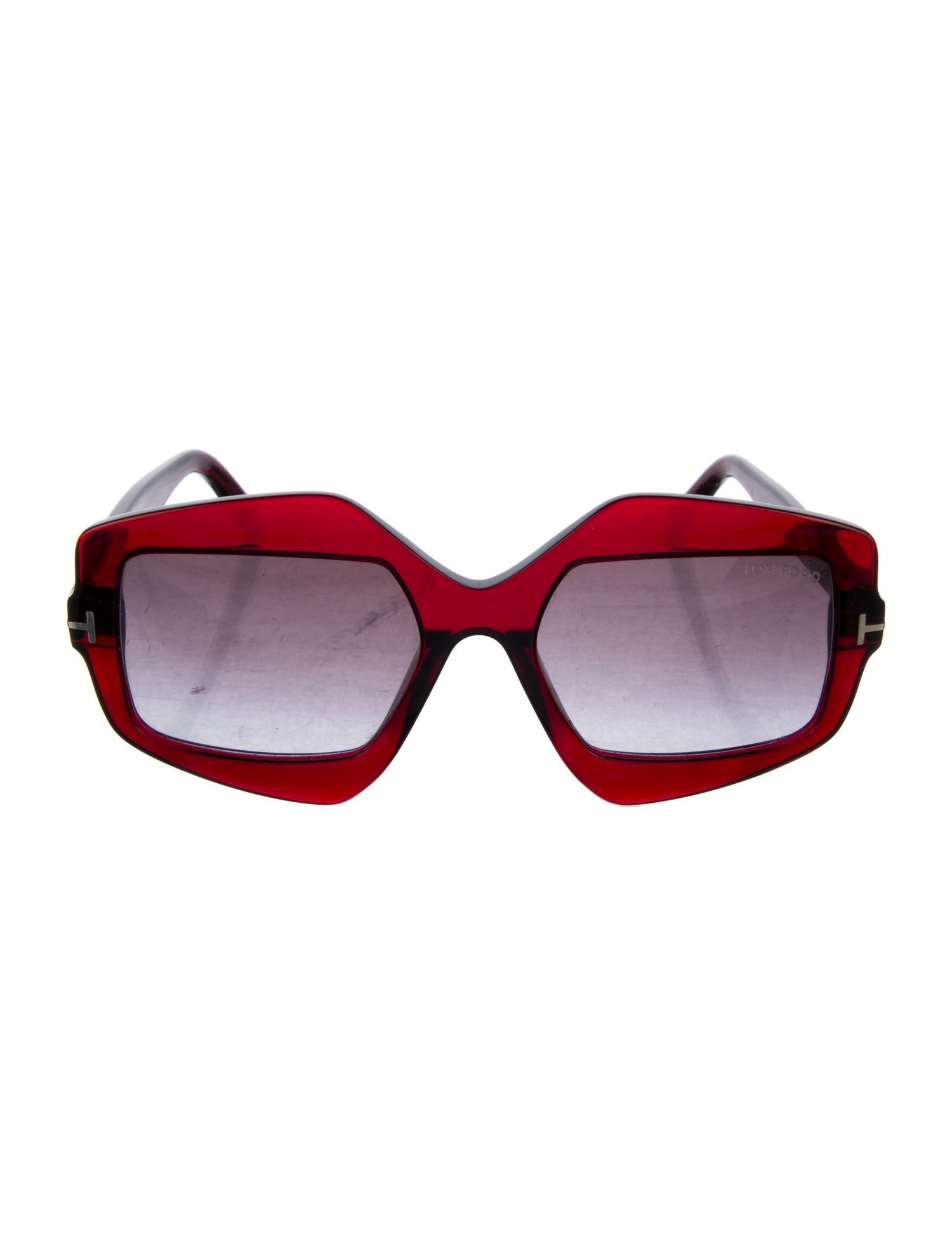 Tom Ford Oversize Gradient Sunglasses