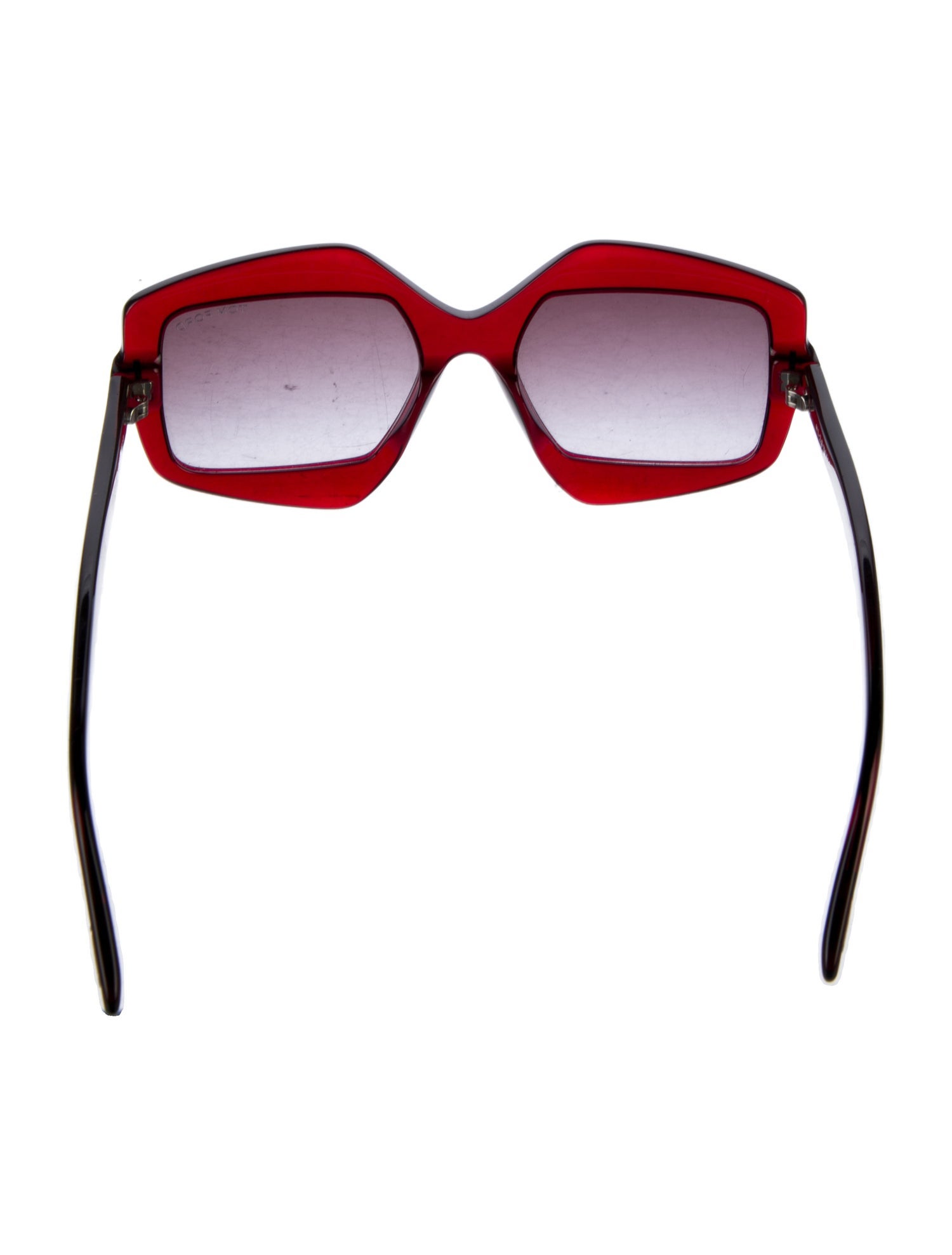Tom Ford Oversize Gradient Sunglasses