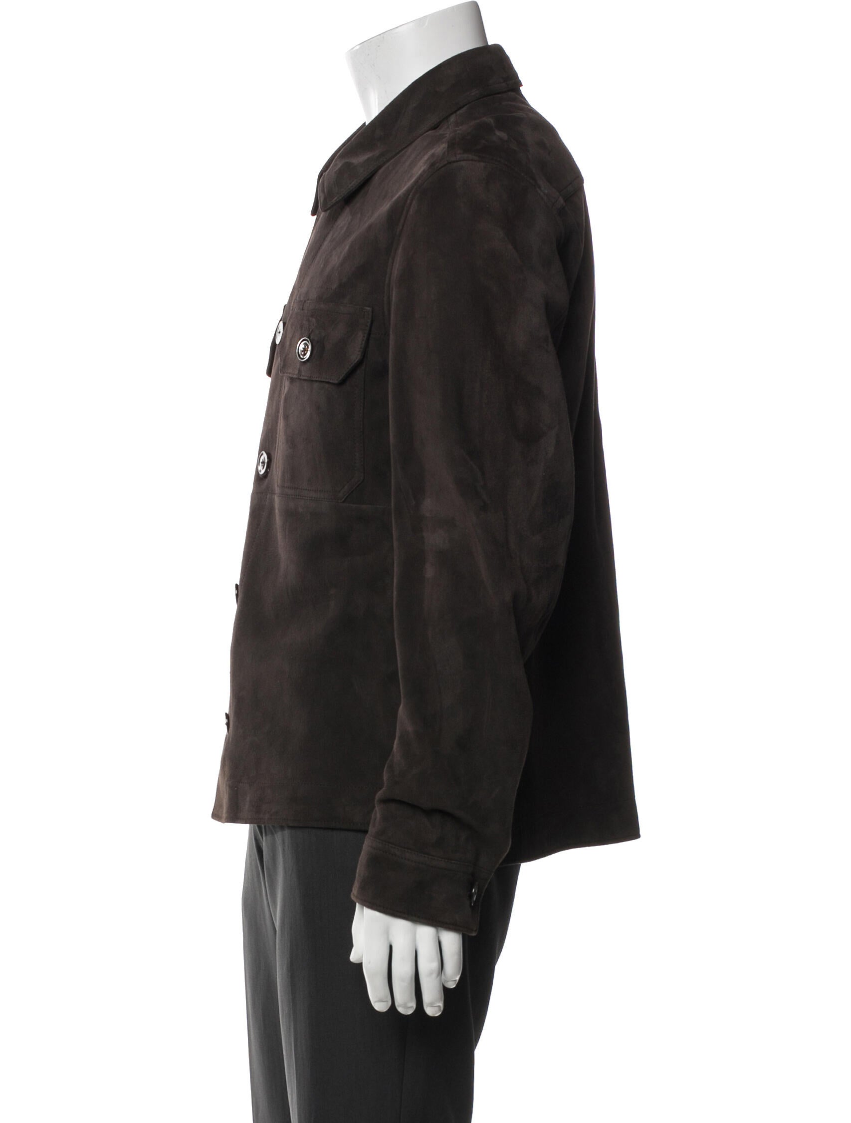 Tom Ford Lamb Leather Trucker Jacket