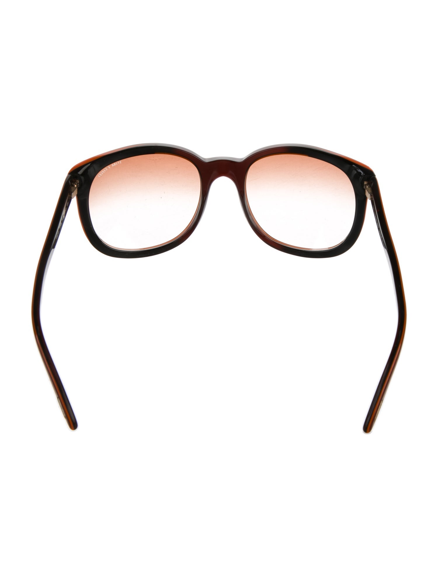 Tom Ford Round Gradient Sunglasses
