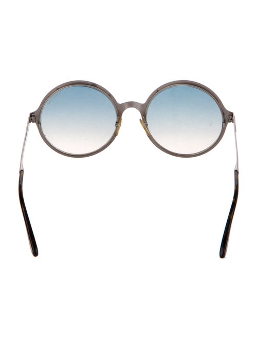 Tom Ford Round Gradient Sunglasses