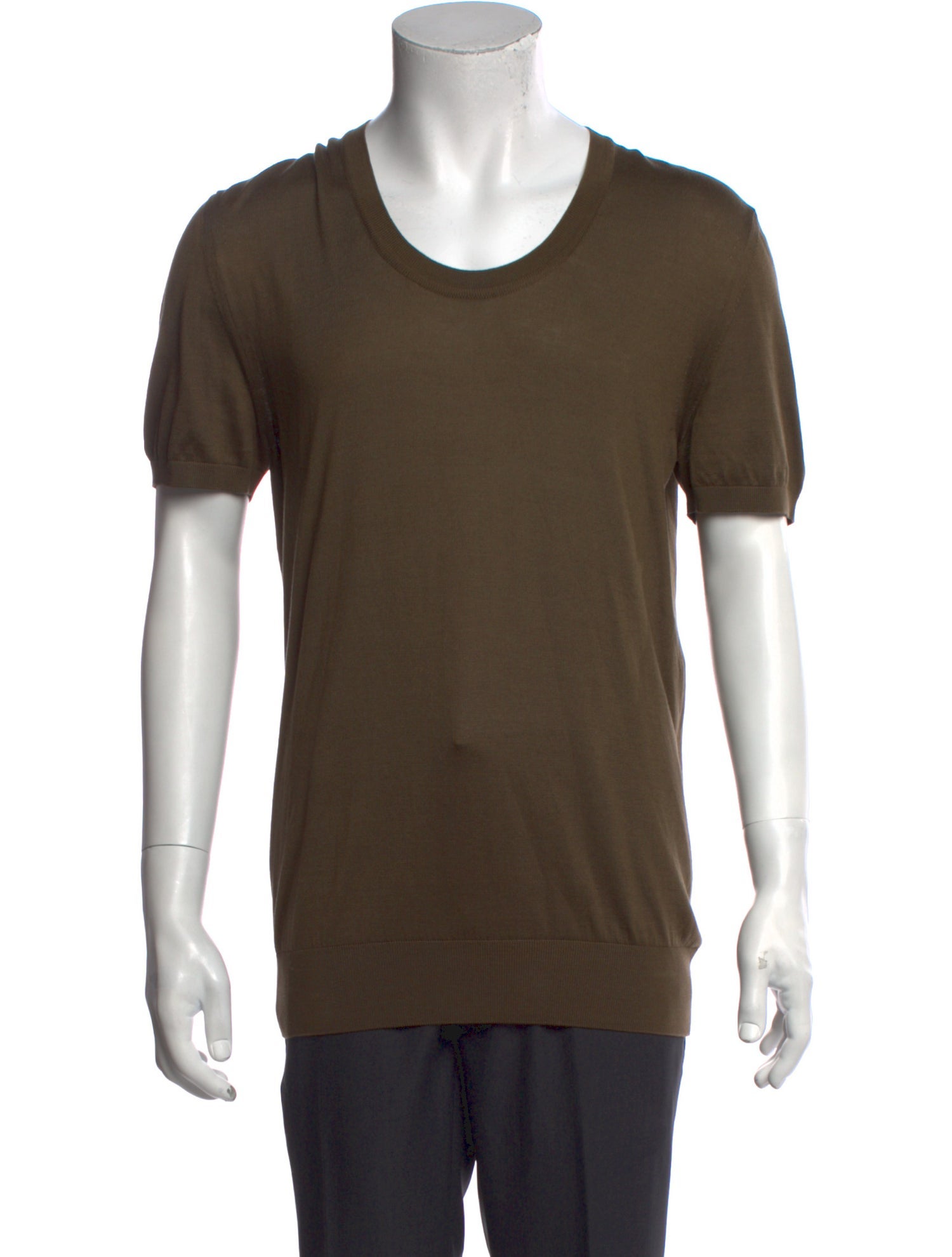 Tom Ford Scoop Neck Short Sleeve T-Shirt
