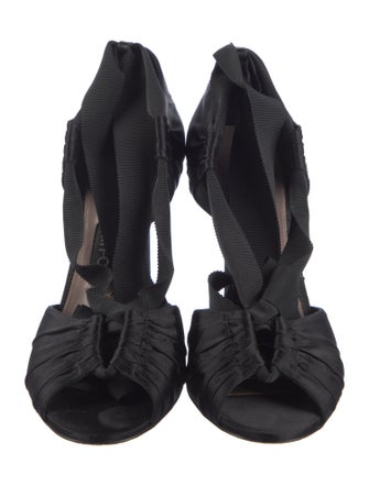 Tom Ford Satin Gladiator Sandals