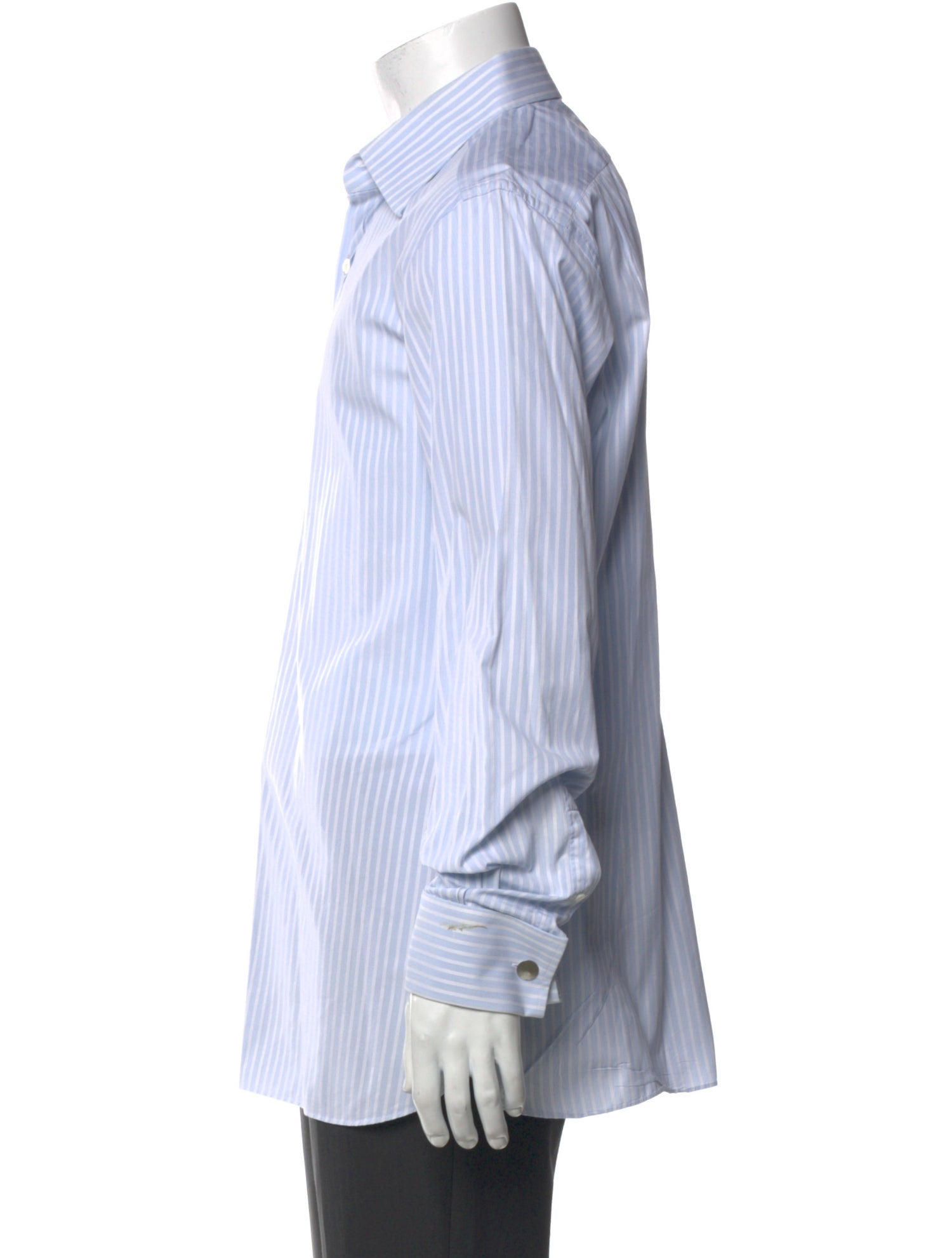 Tom Ford Striped Long Sleeve Dress Shirt