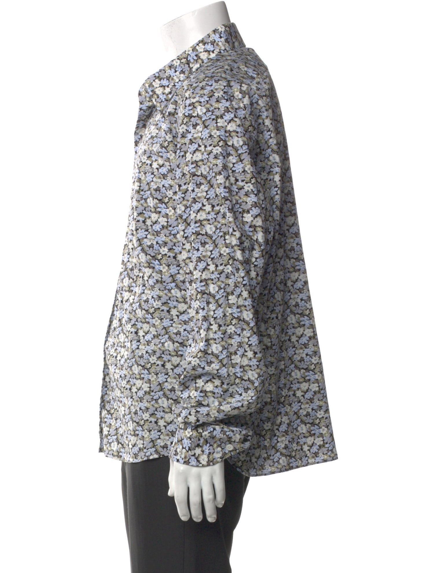 Tom Ford Floral Print Long Sleeve Shirt w/ Tags