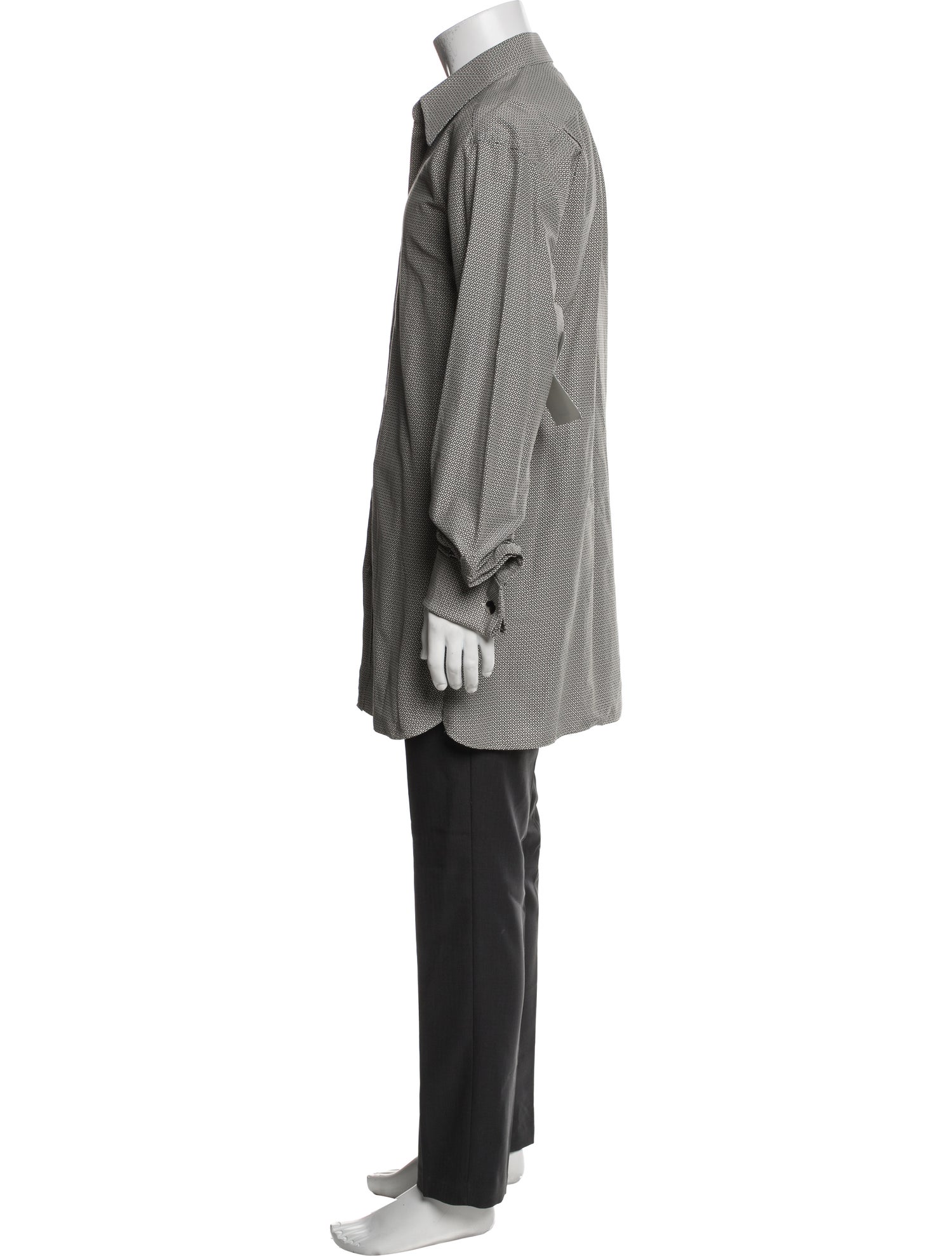 Tom Ford Printed Long Sleeve Dress Shirt