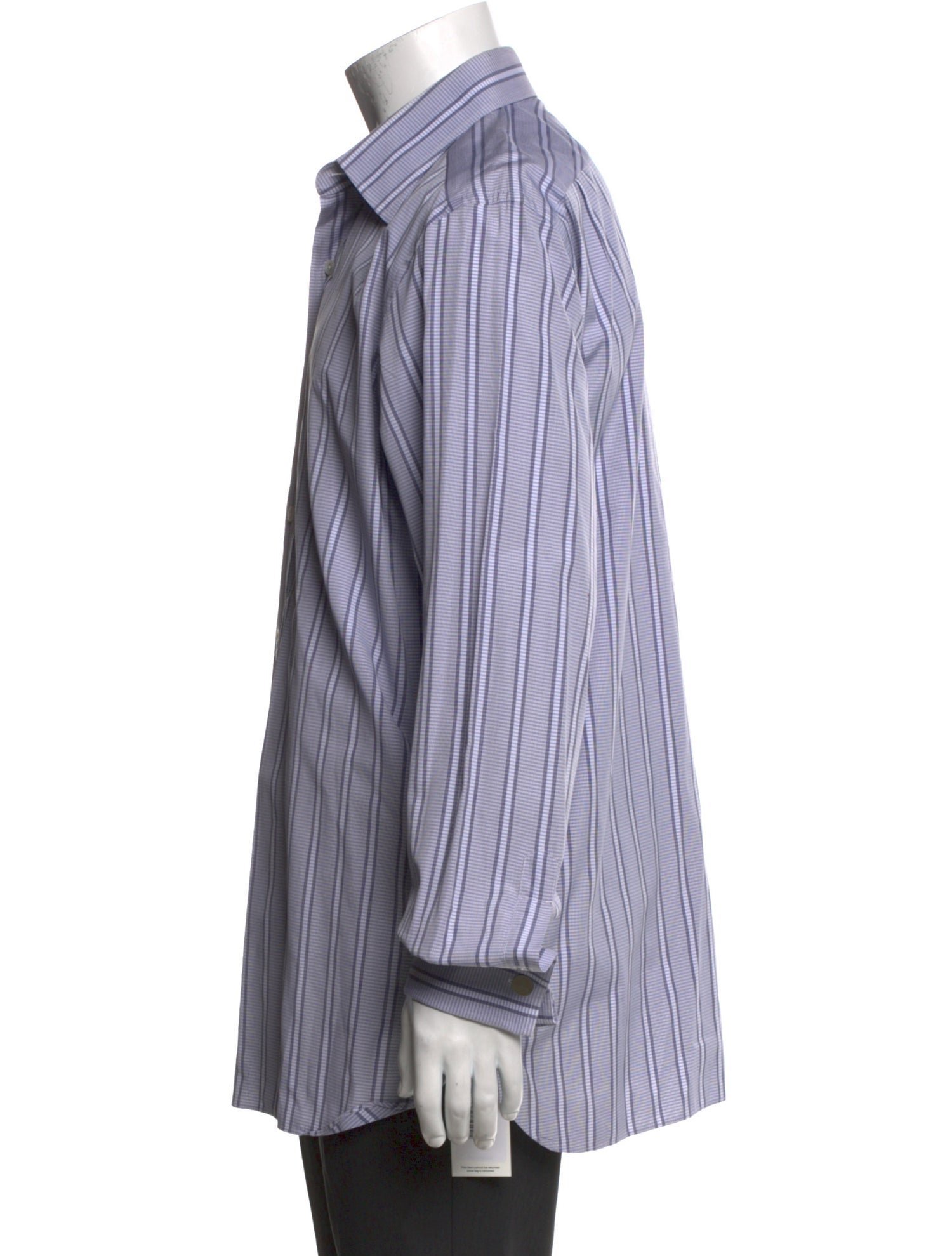 Tom Ford Striped Long Sleeve Dress Shirt