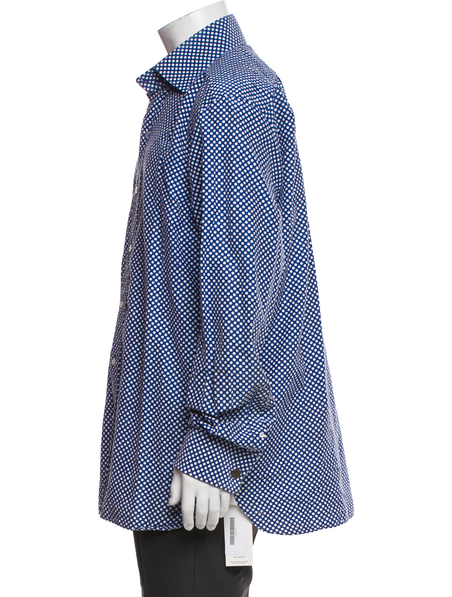 Tom Ford Polka Dot Print Long Sleeve Shirt