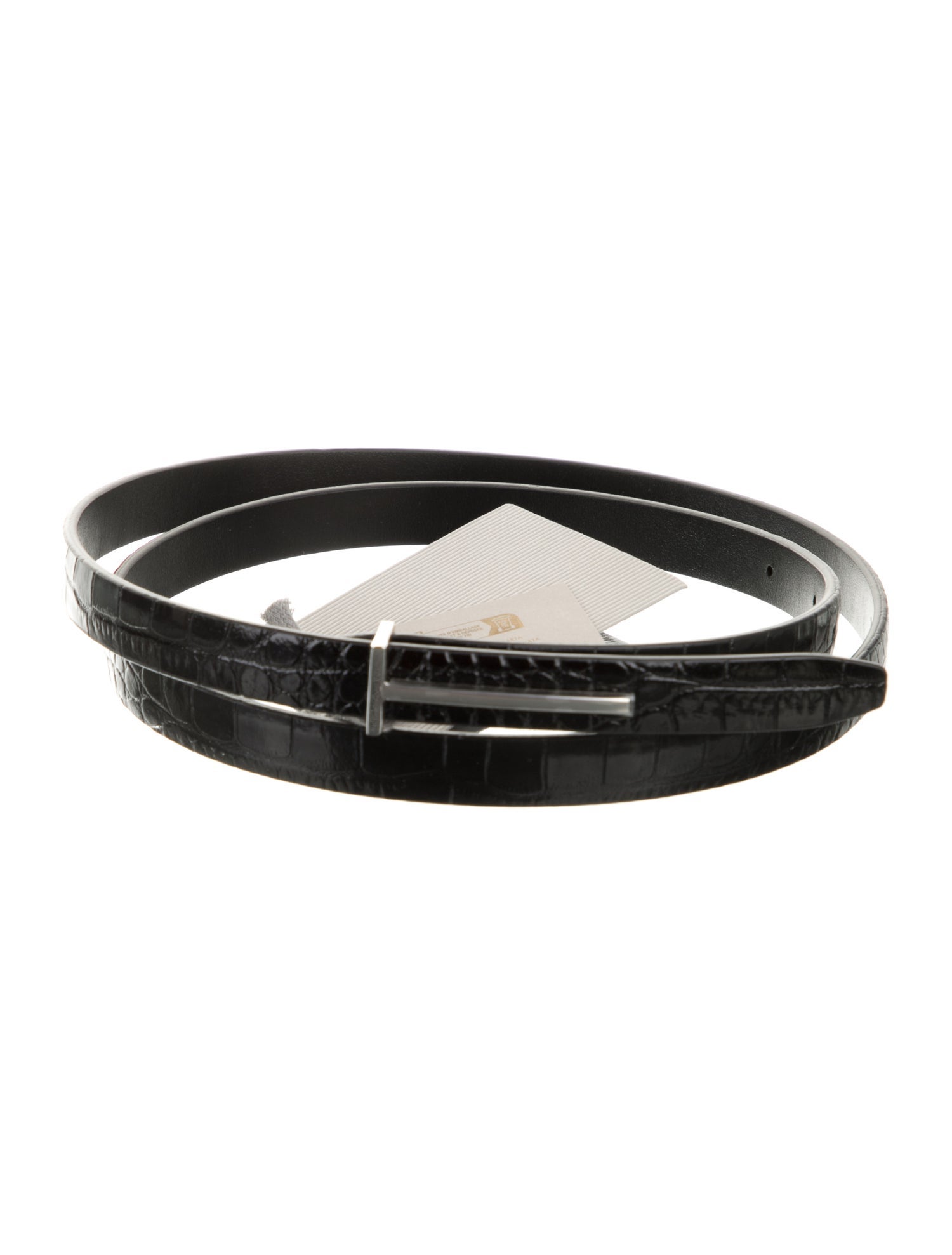 Tom Ford Skinny Leather Belt w/ Tags