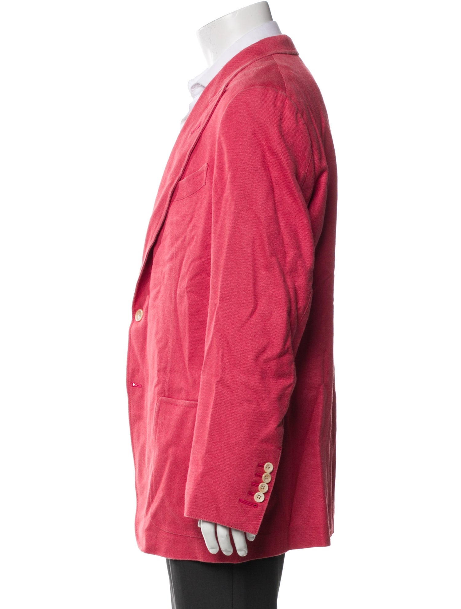 Tom Ford Red Silk Blend Blazer