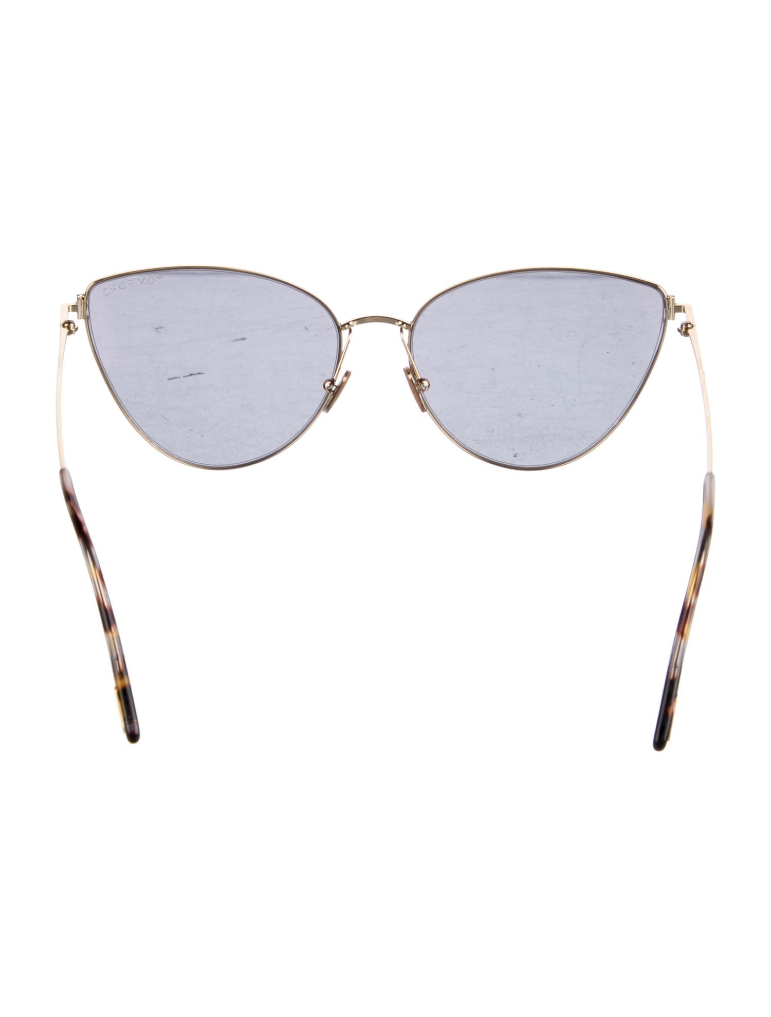 Tom Ford Cat-Eye Mirrored Sunglasses