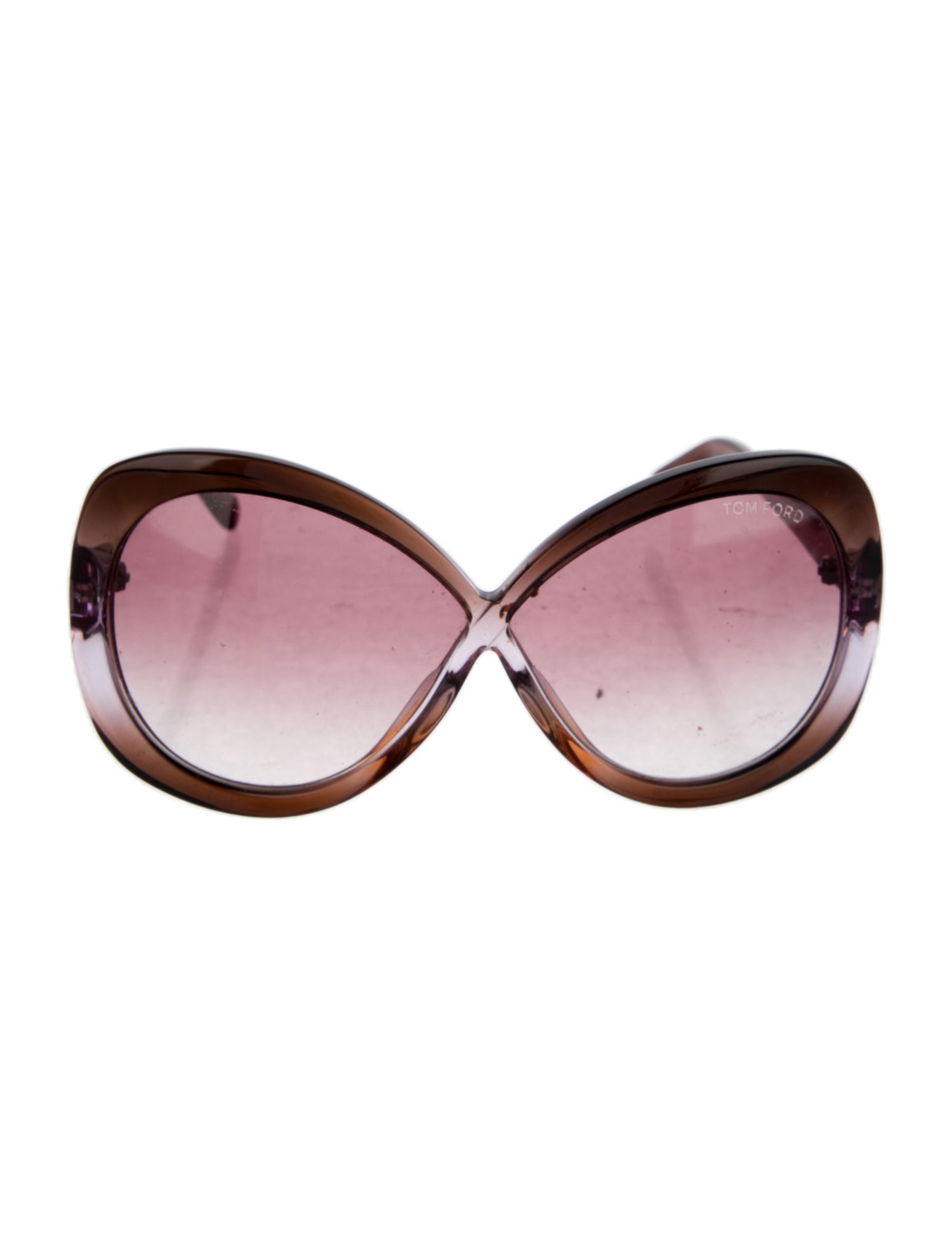 Tom Ford Oversize Gradient Sunglasses