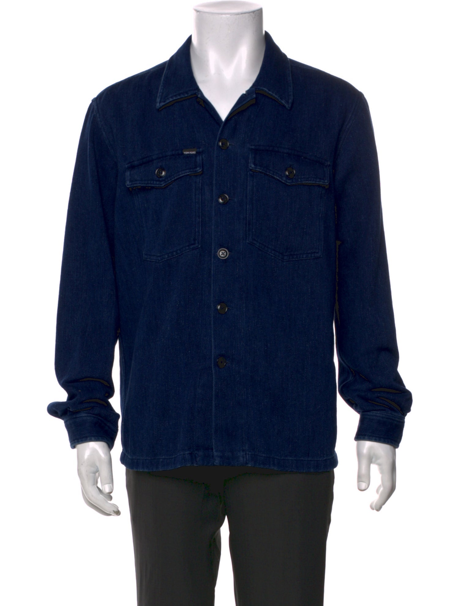 Tom Ford Long Sleeve Denim Shirt