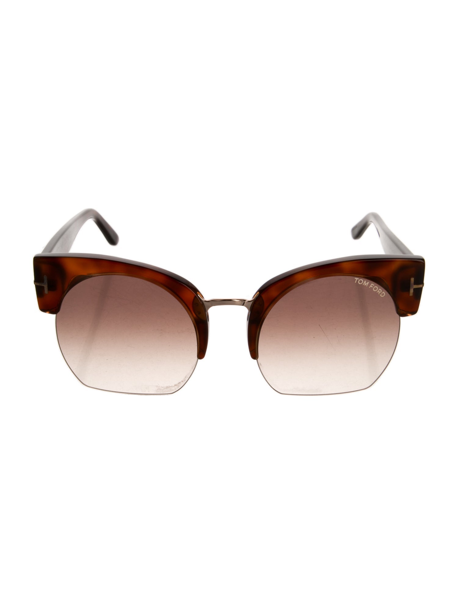 Tom Ford Square Gradient Sunglasses