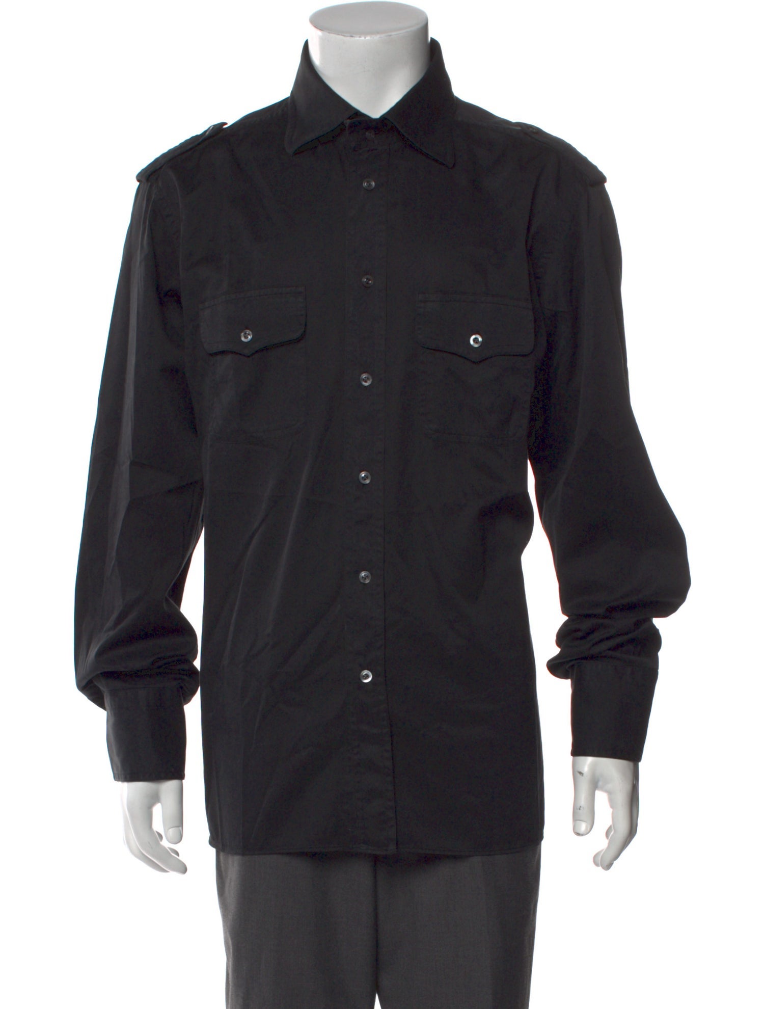 Tom Ford Long Sleeve Western Shirt