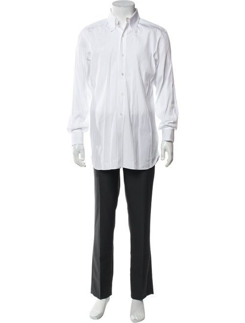 Tom Ford Striped Long Sleeve Dress Shirt