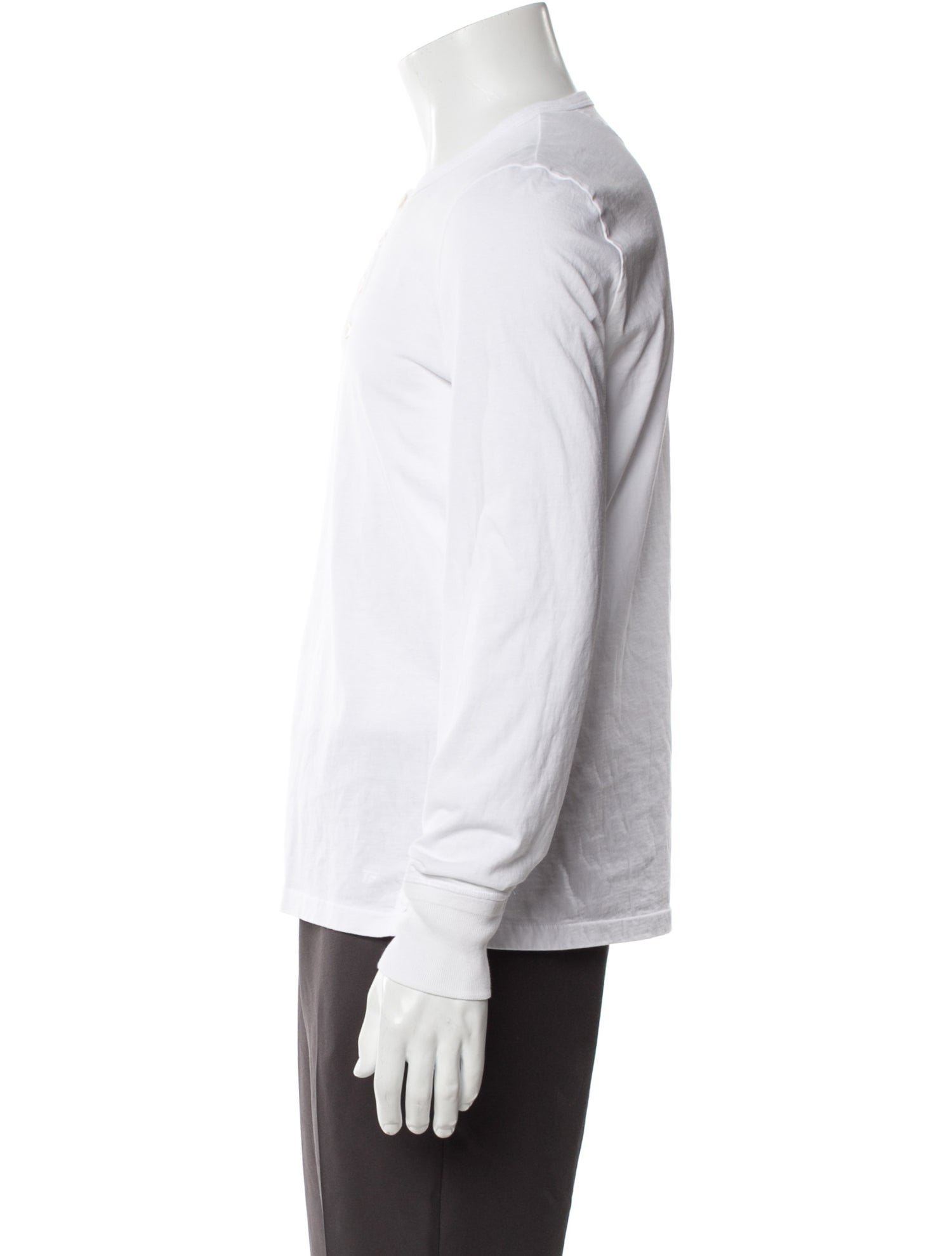 Tom Ford Crew Neck Long Sleeve Henley