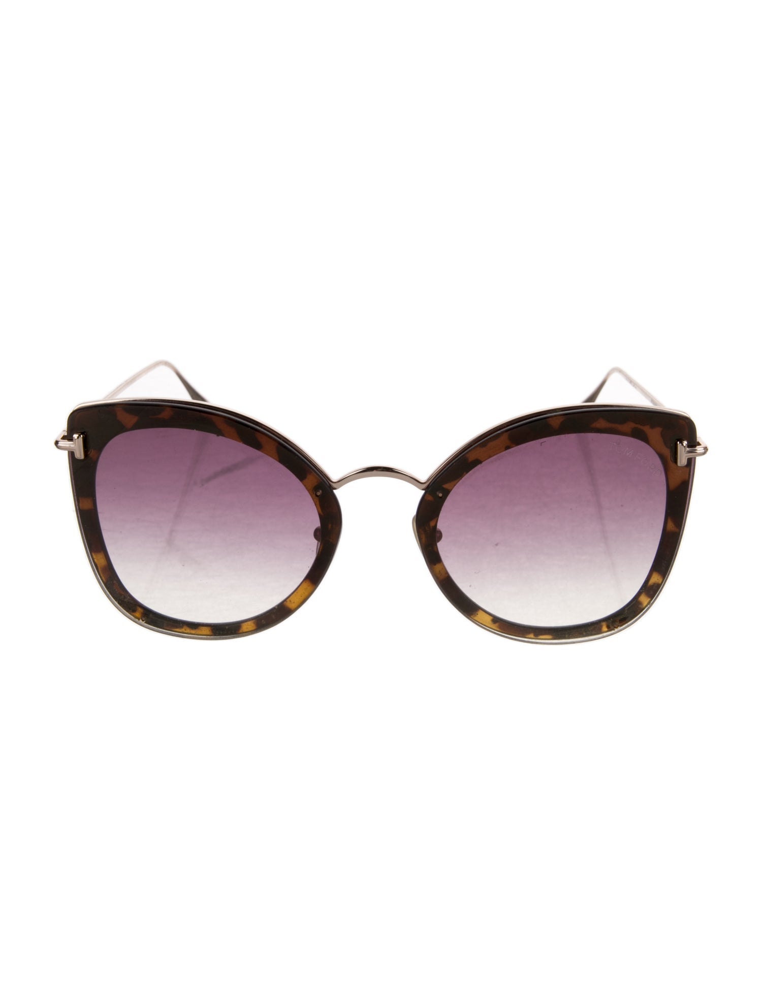 Tom Ford Oversize Gradient Sunglasses