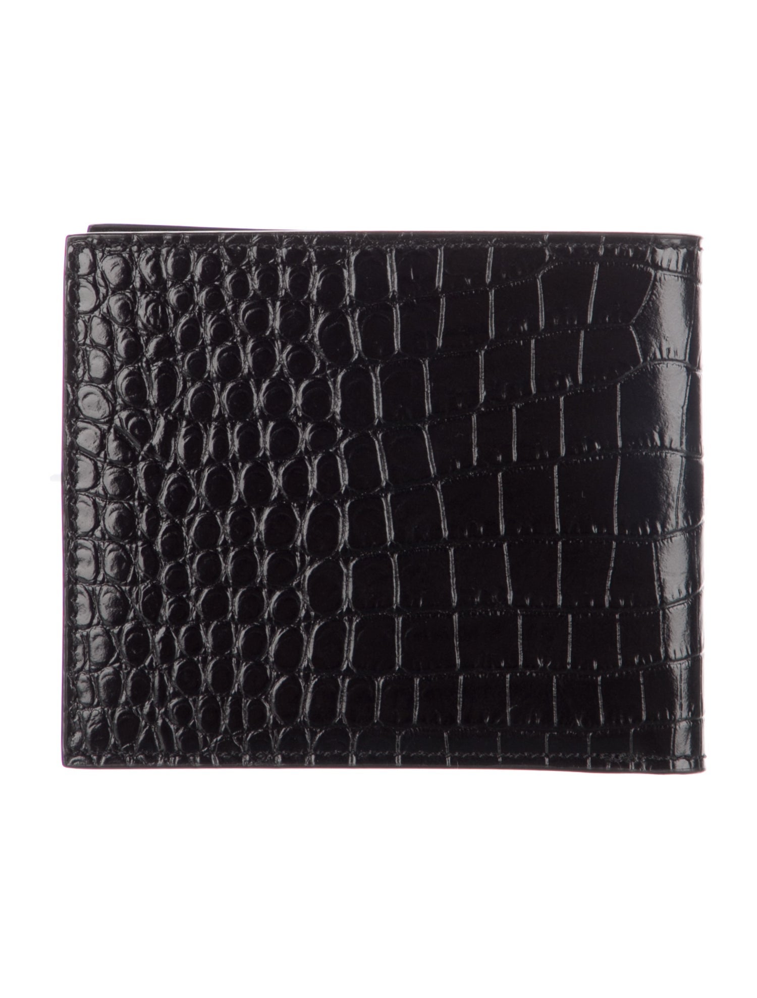 Tom Ford Embossed Leather Bifold Wallet w/ Tags