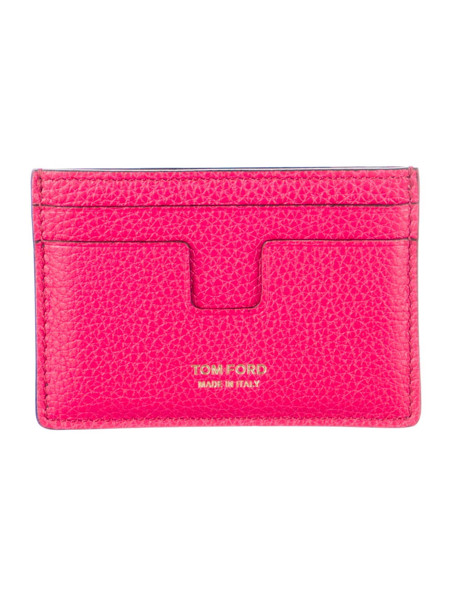 Tom Ford Leather Card Holder w/ Tags