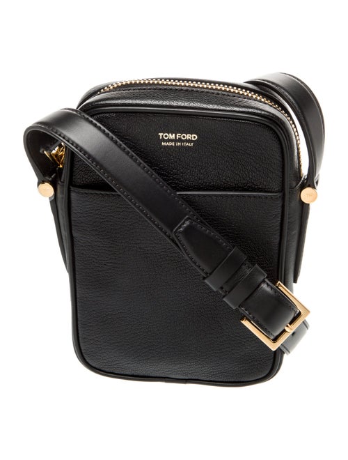 Tom Ford Leather Messenger Bag