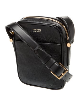 Tom Ford Leather Messenger Bag