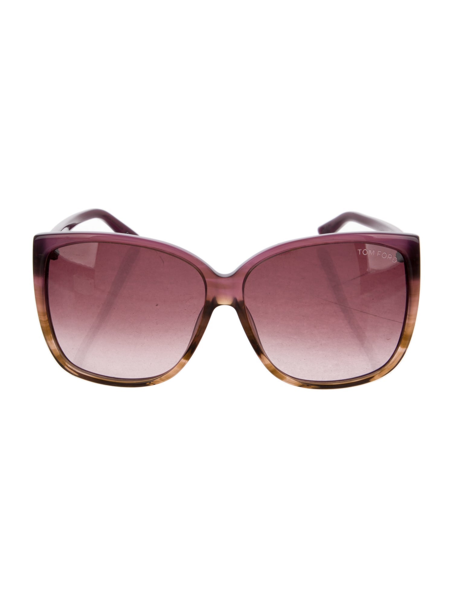Tom Ford Oversize Gradient Sunglasses
