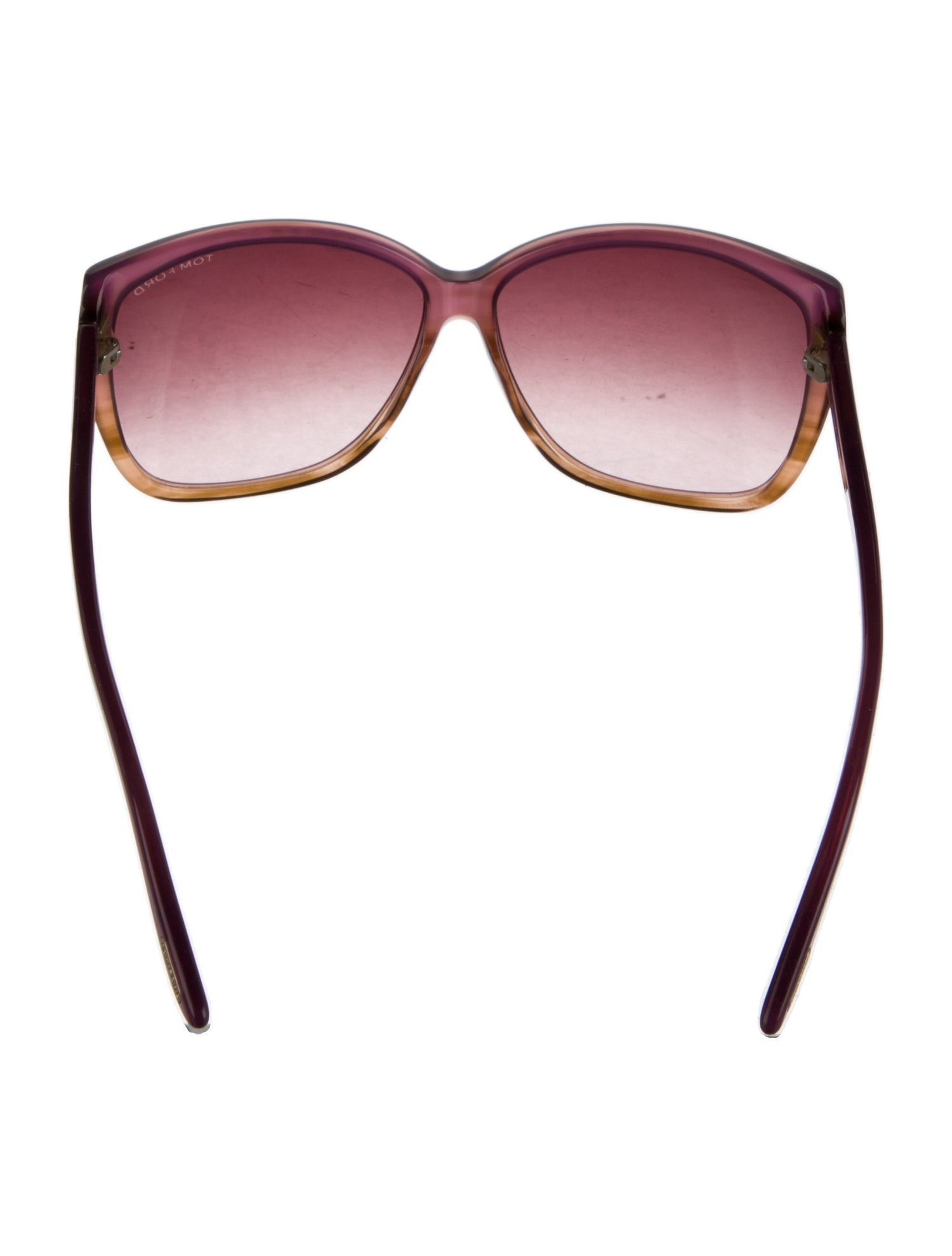 Tom Ford Oversize Gradient Sunglasses
