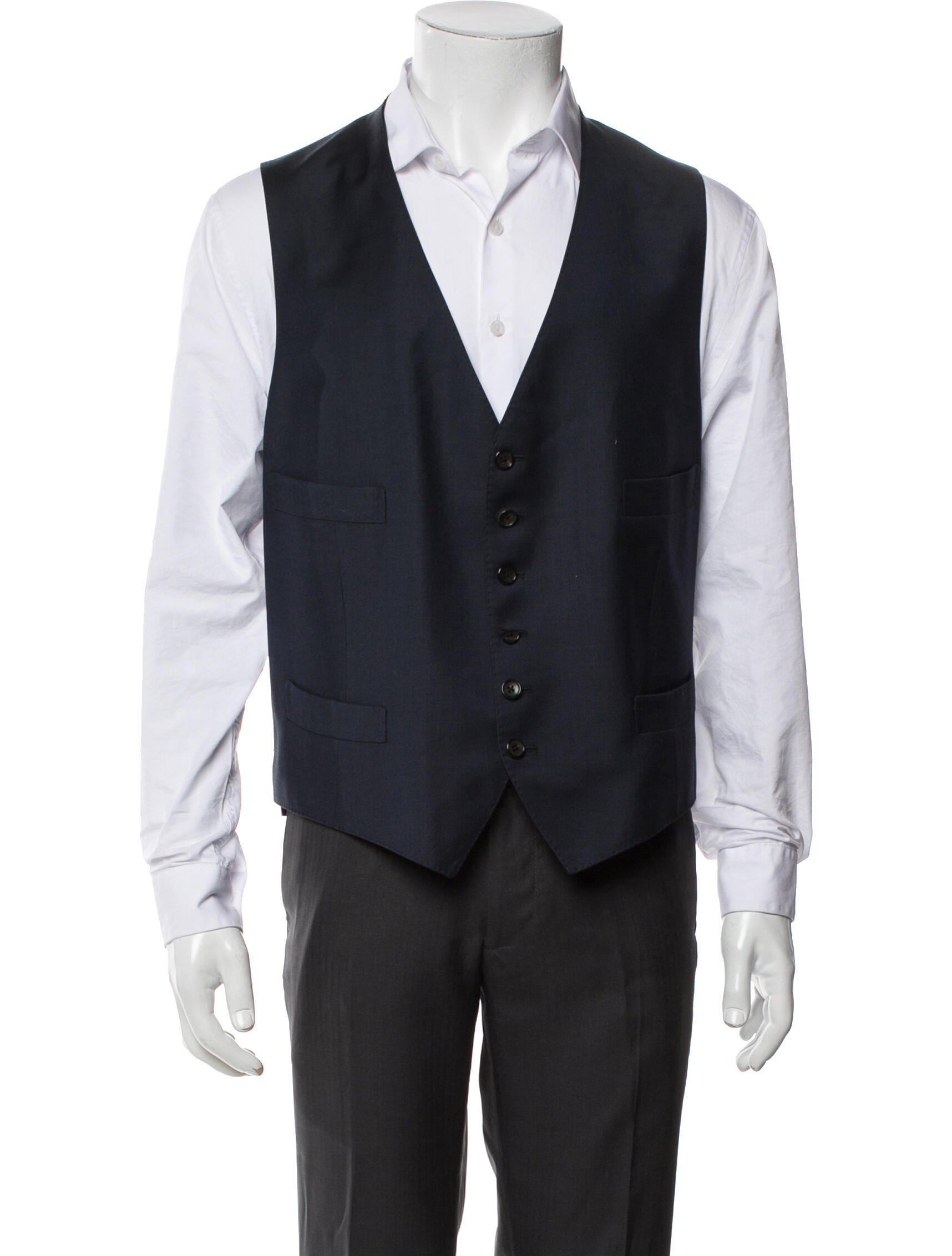Tom Ford Solid Wool Suit Vest