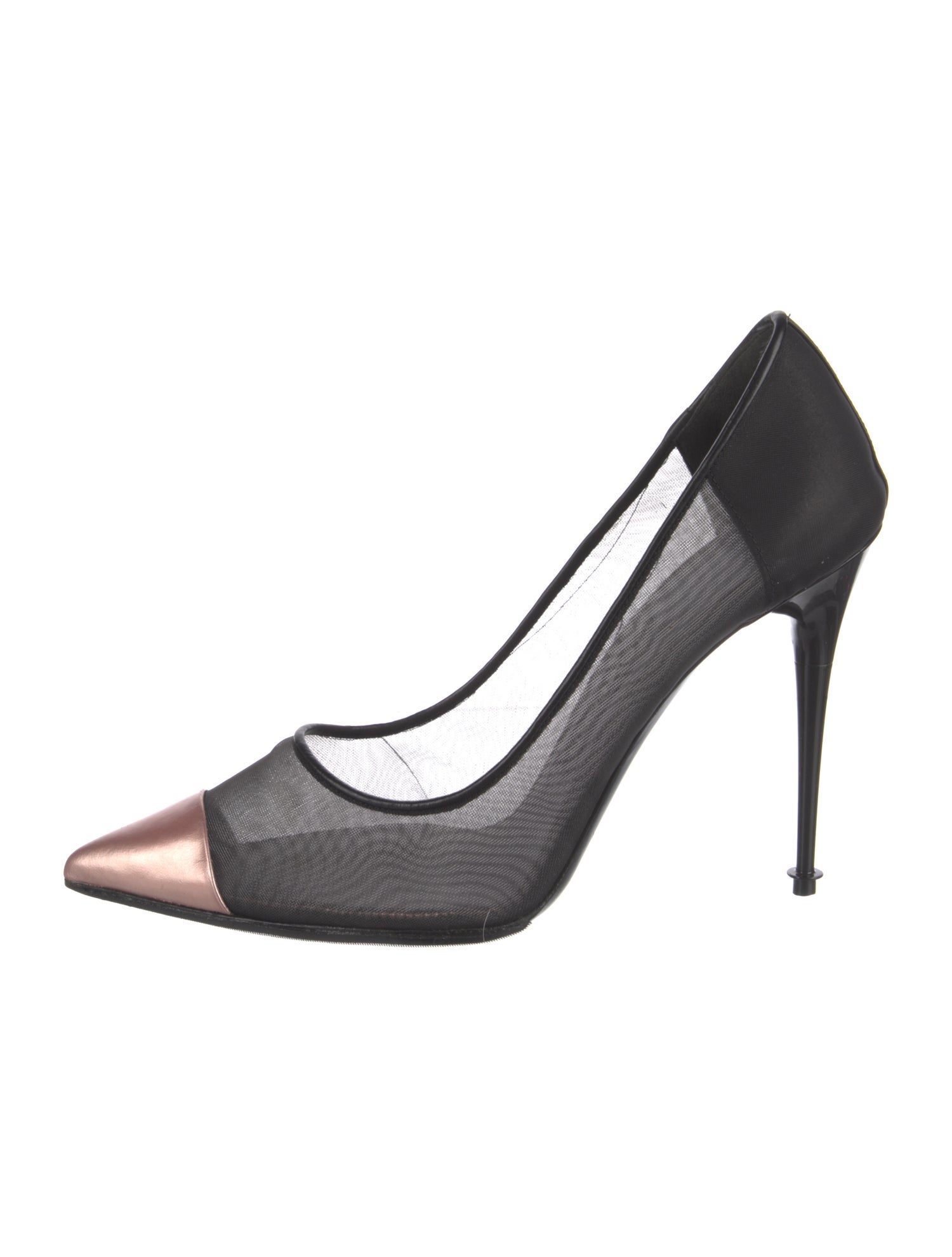 Tom Ford Mesh Colorblock Pattern Pumps