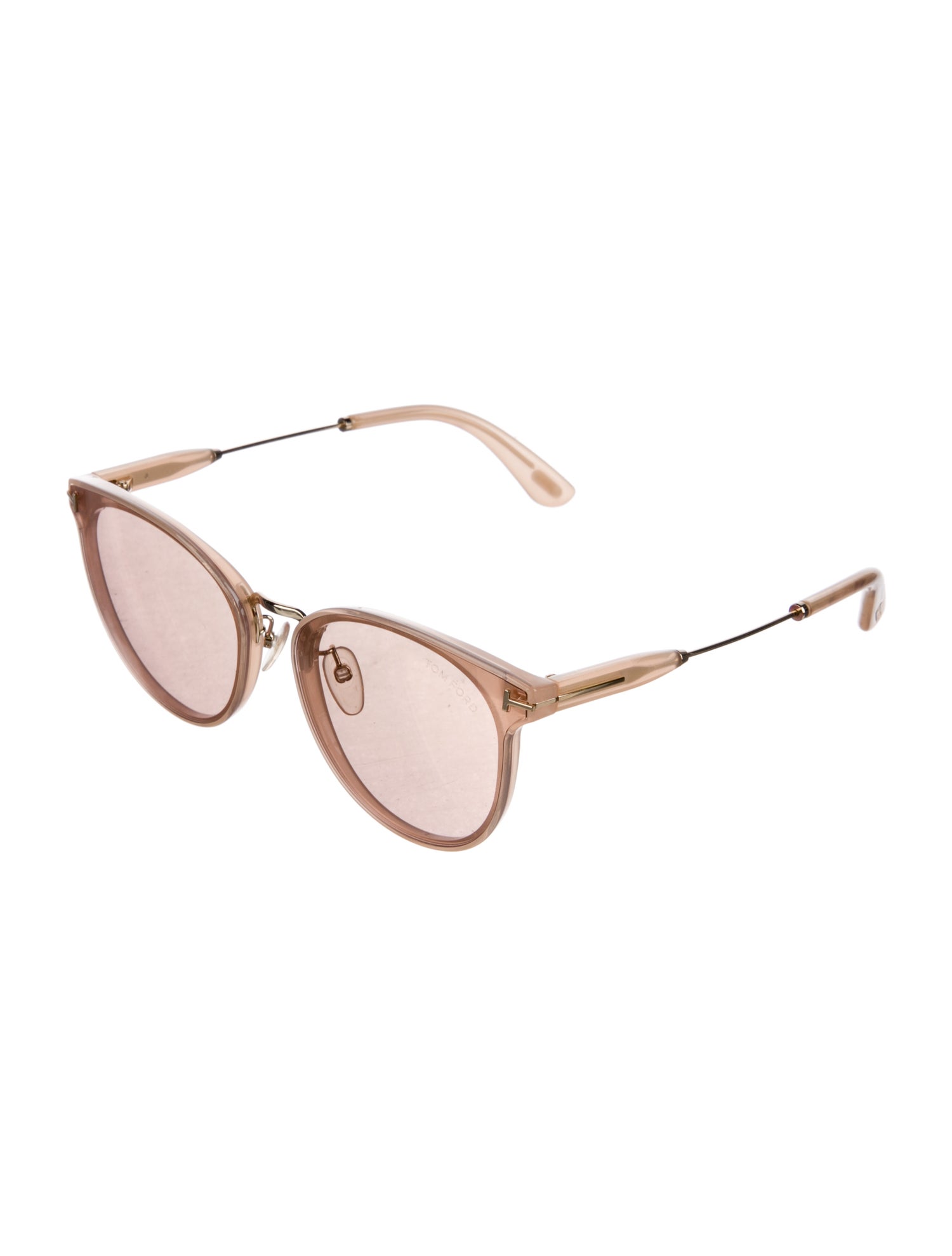 Tom Ford Round Tinted Sunglasses