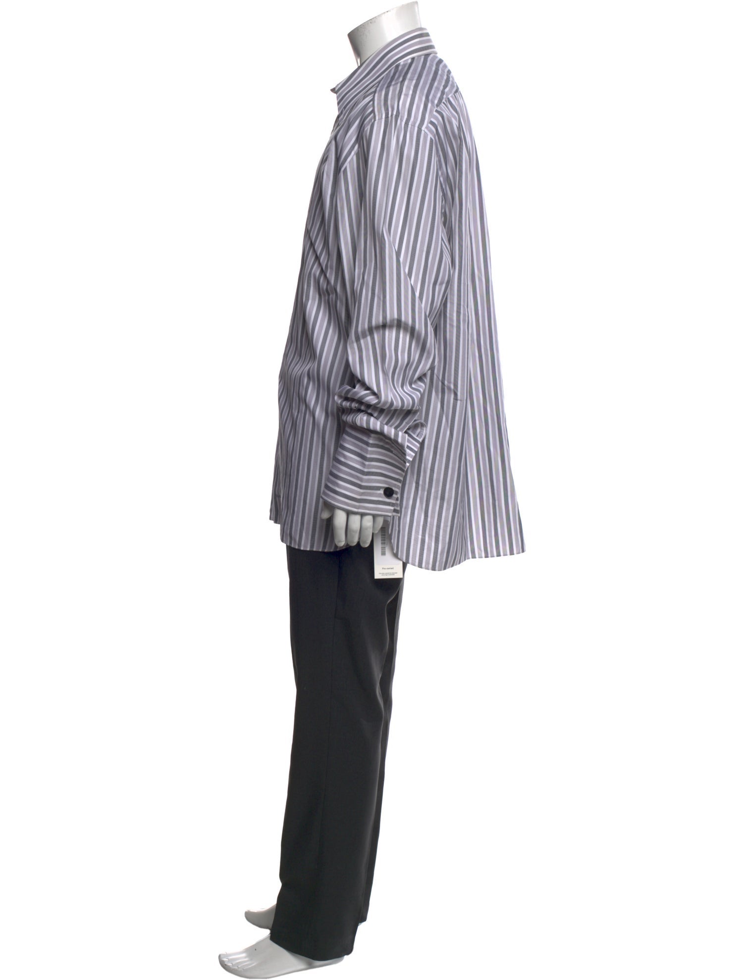 Tom Ford Striped Long Sleeve Dress Shirt
