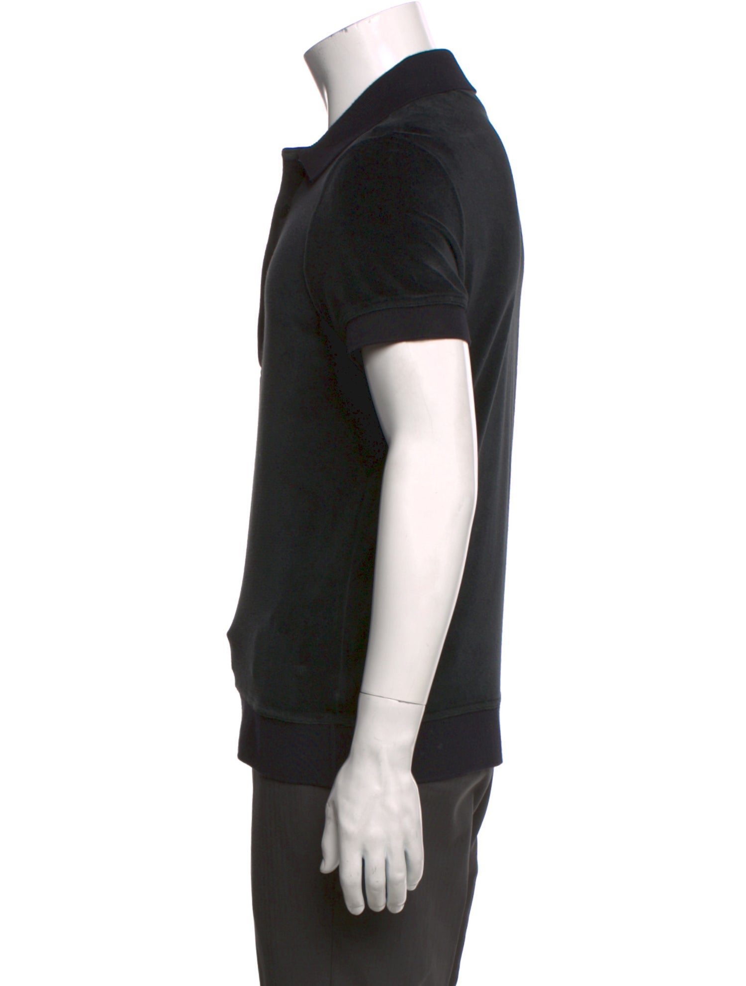 Tom Ford Crew Neck Short Sleeve Polo Shirt