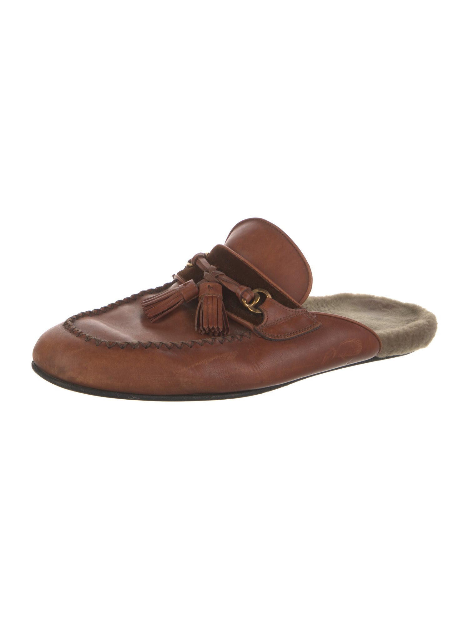 Tom Ford Leather Mules