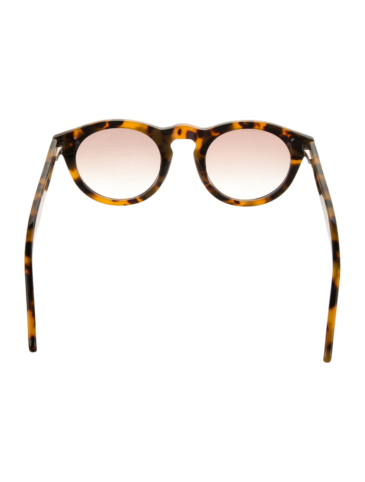 Tom Ford Round Gradient Sunglasses