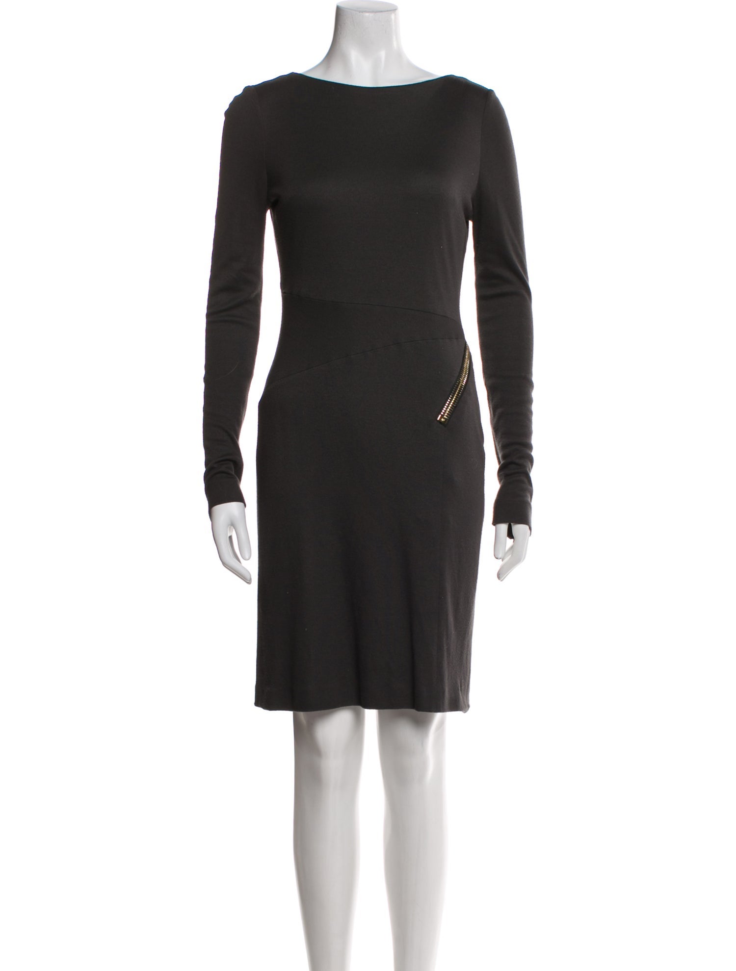 Tom Ford Bateau Neckline Mini Dress