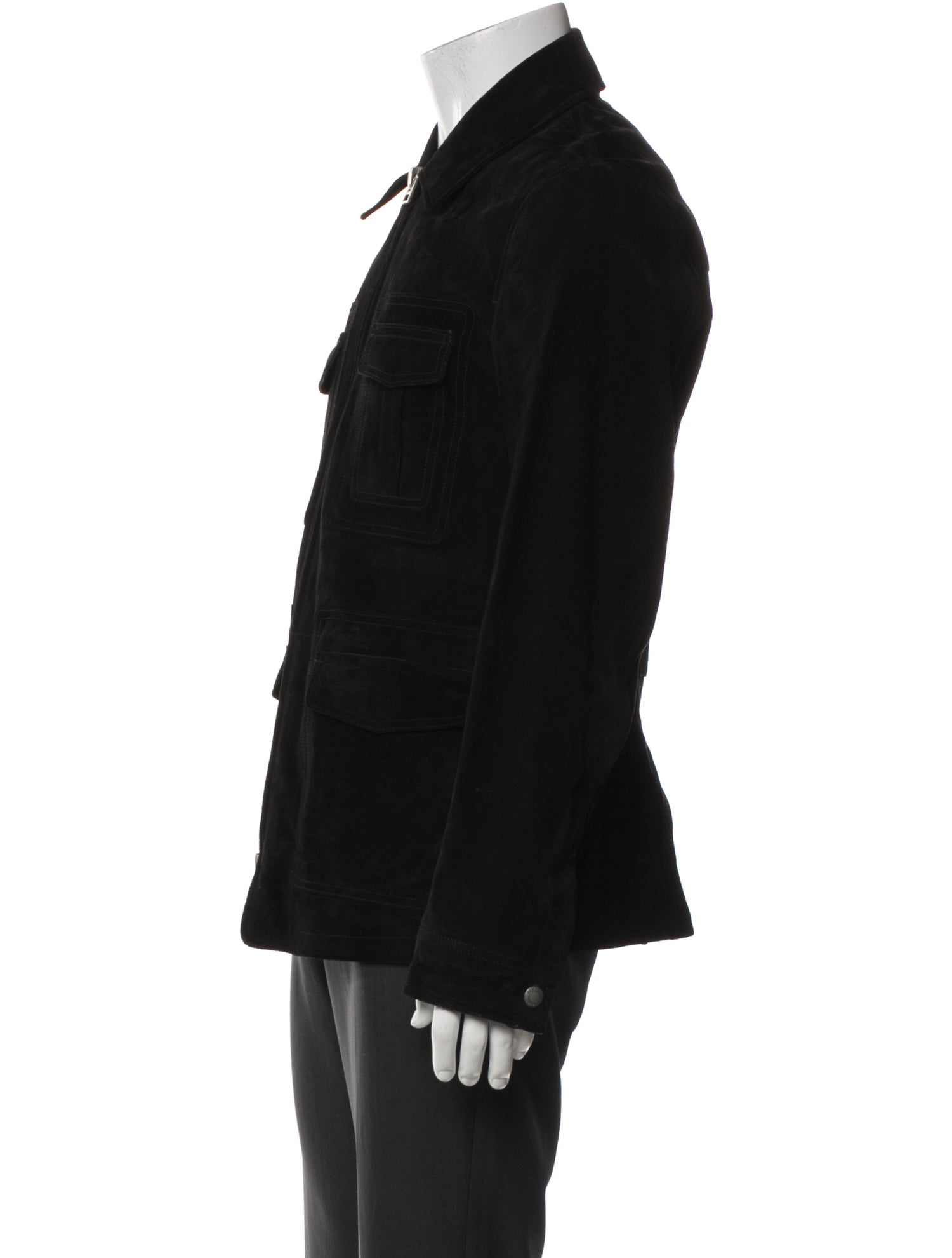 Tom Ford Calfskin Denim Jacket