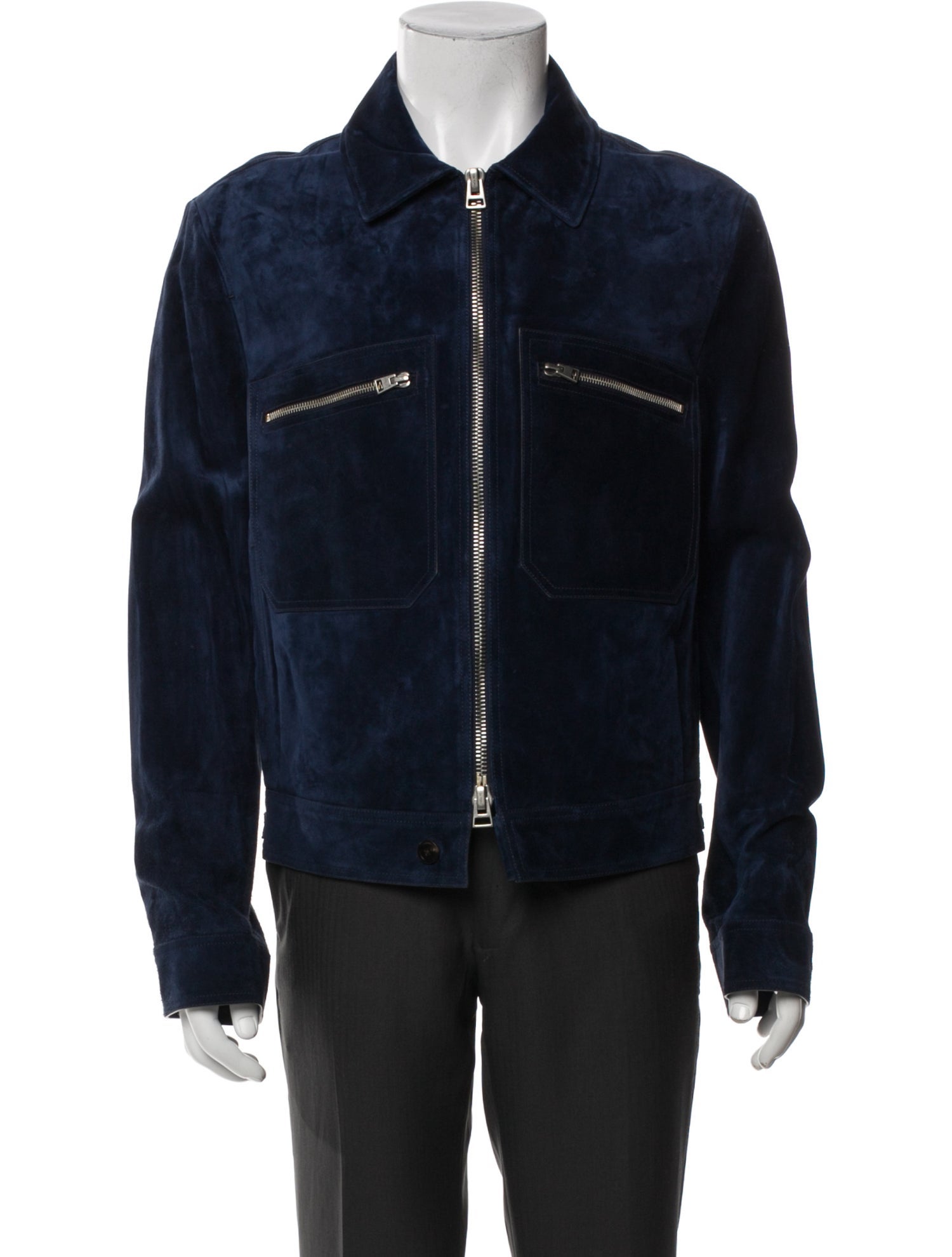 Tom Ford Calfskin Denim Jacket