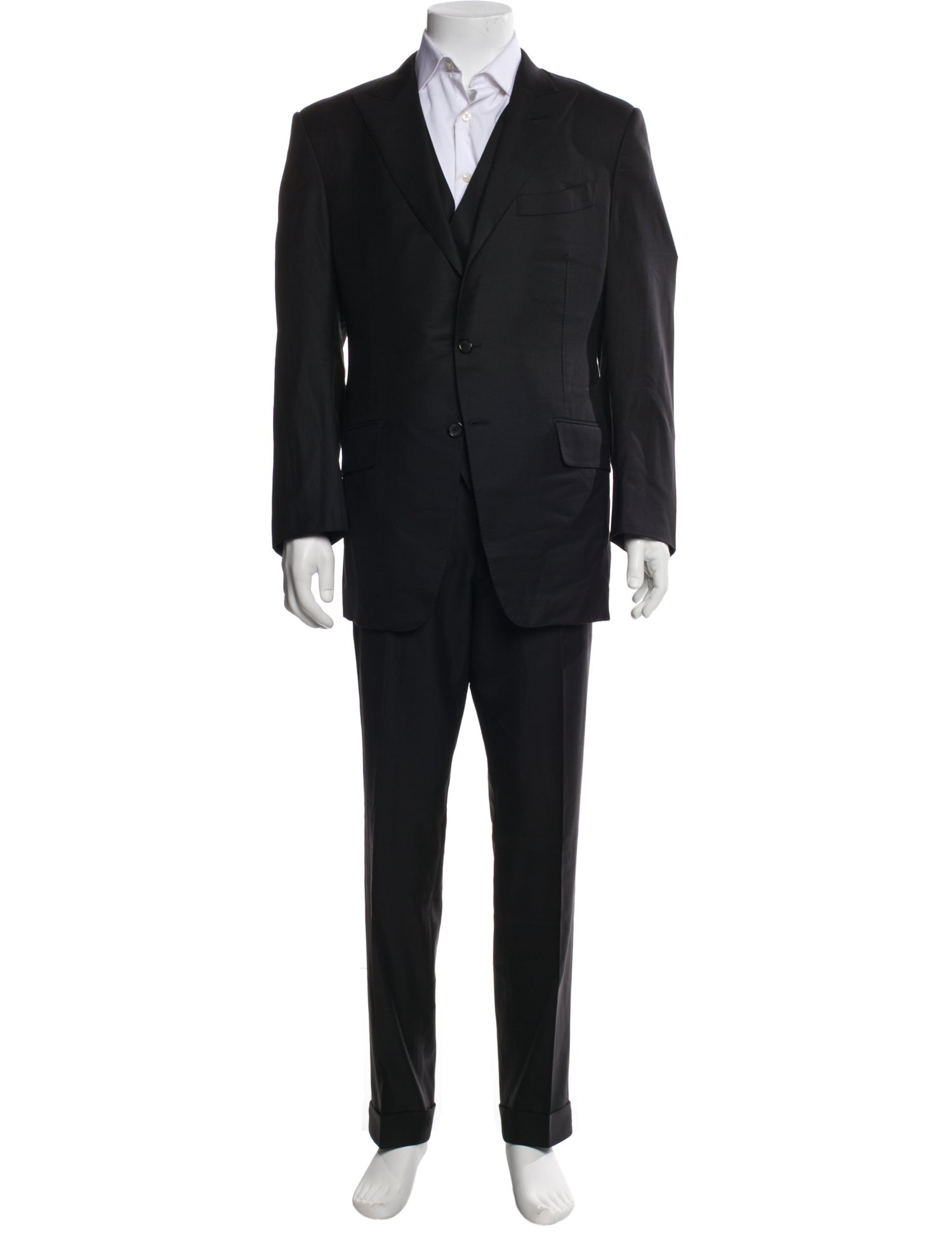 Tom Ford Wool Three-Piece Suit