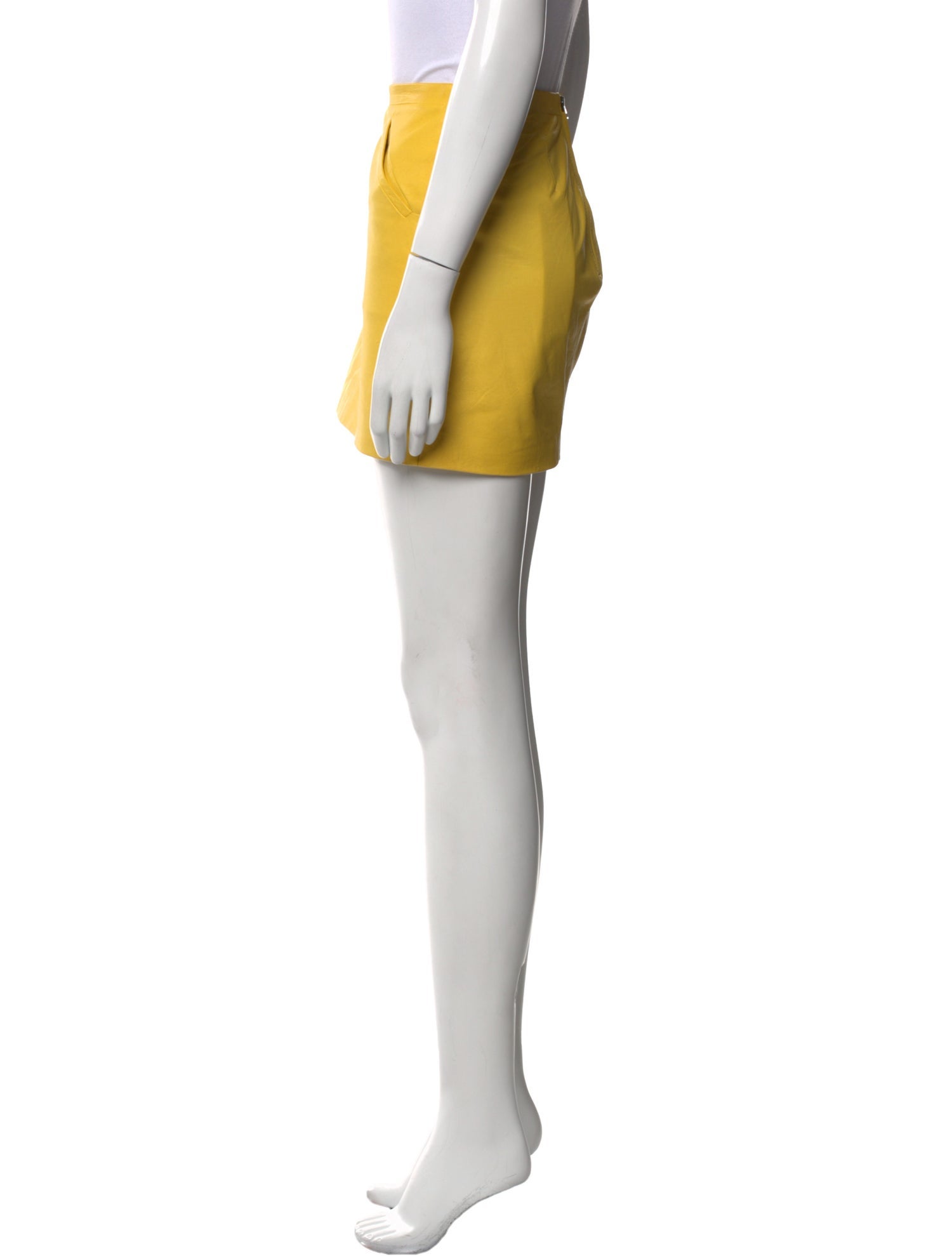 Tom Ford Lamb Leather Mini Skirt