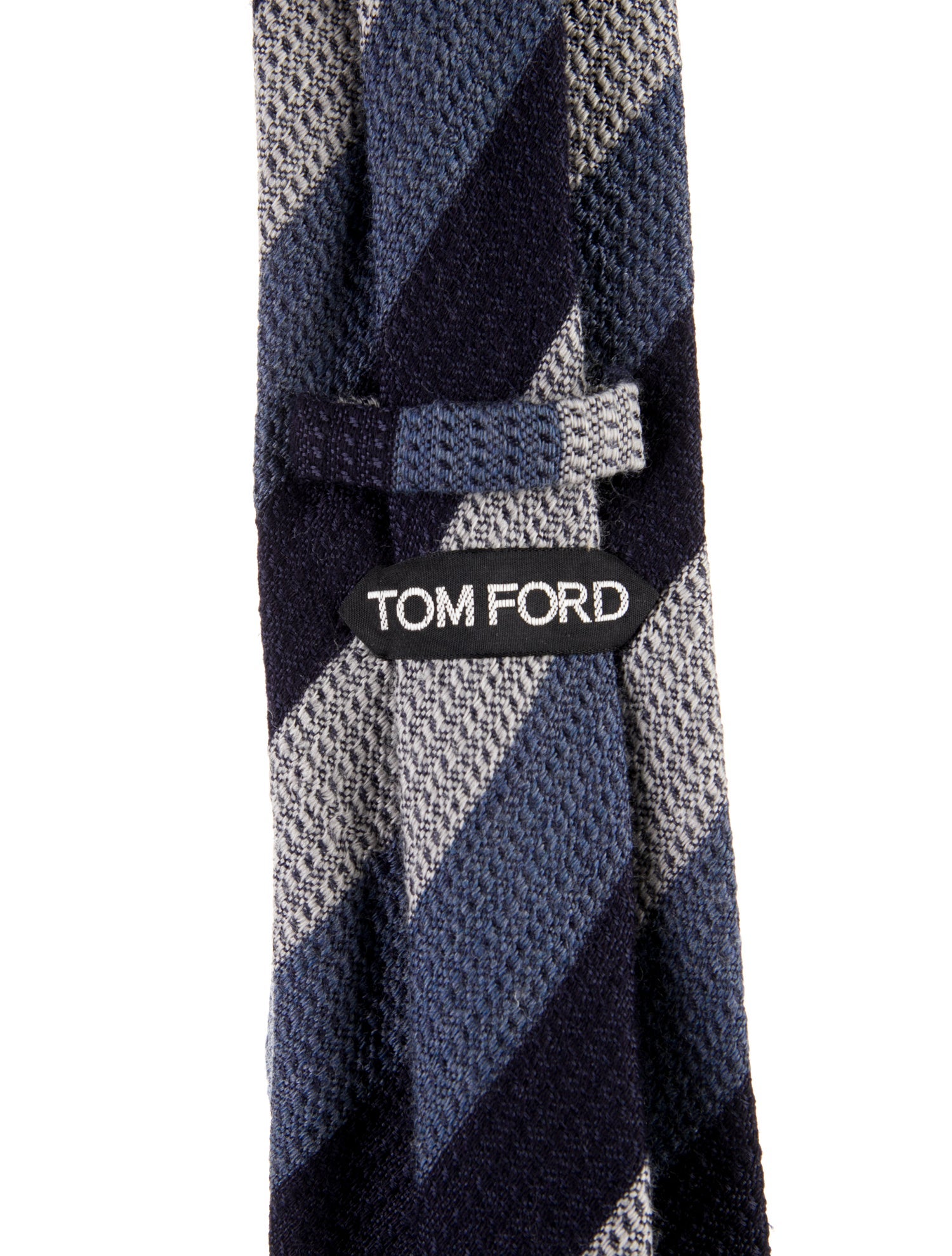 Tom Ford Wool and Silk Printed Tie