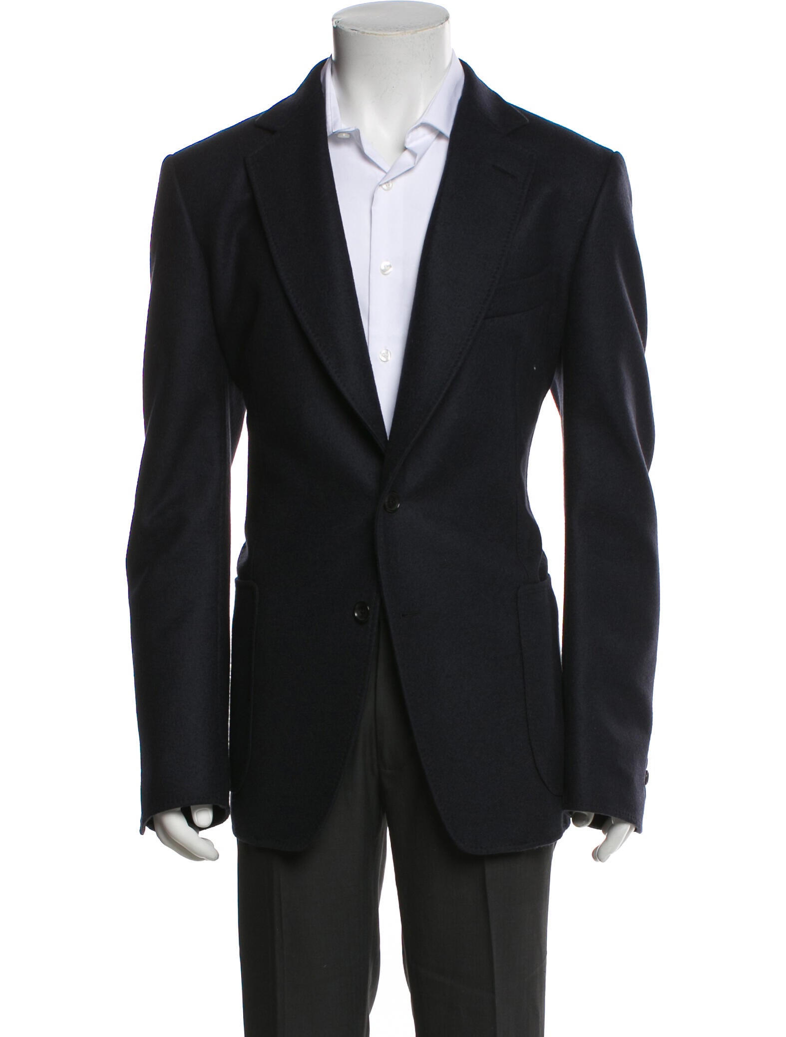 Tom Ford Wool Solid Blazer