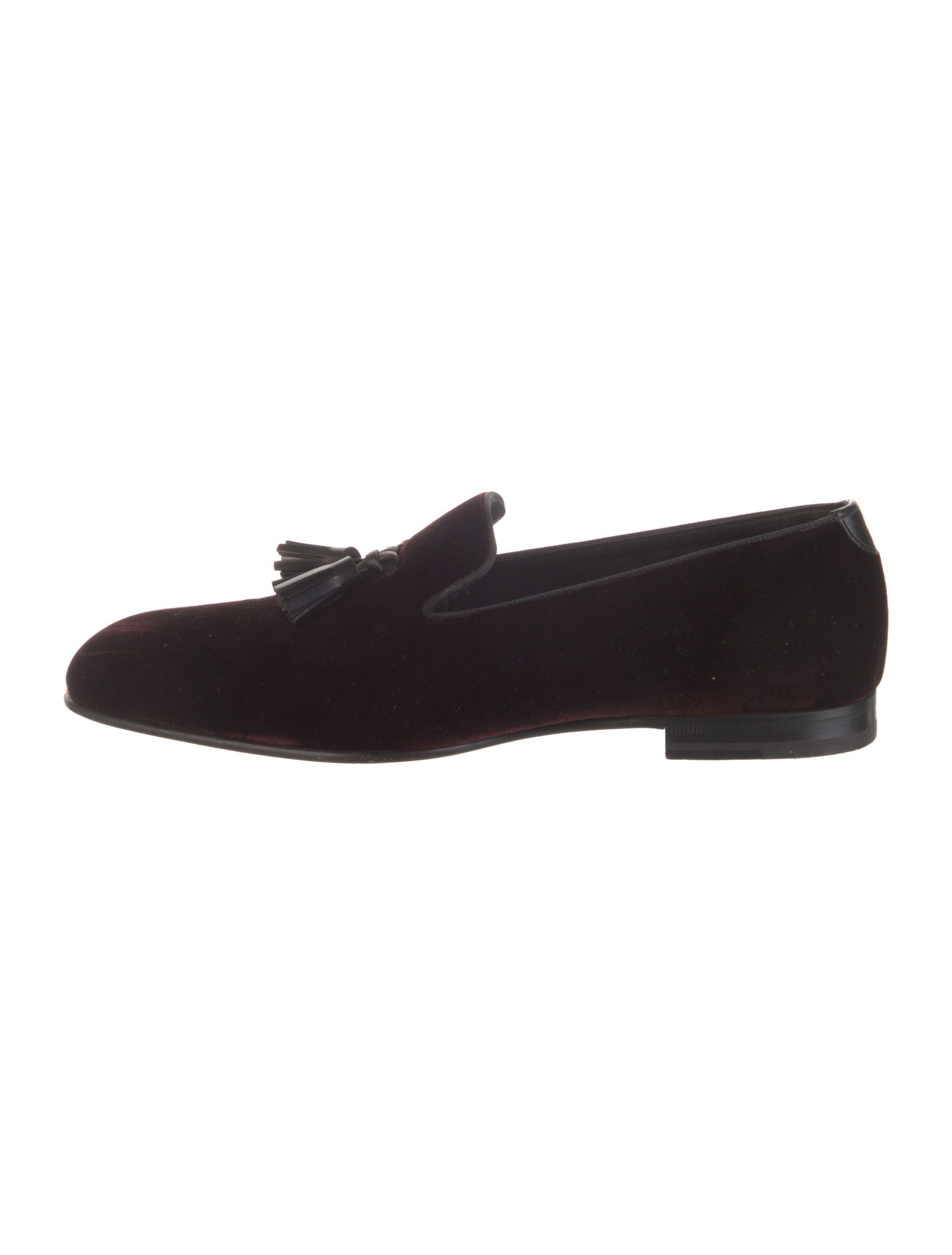 Tom Ford Velvet Tassel Accents Slippers