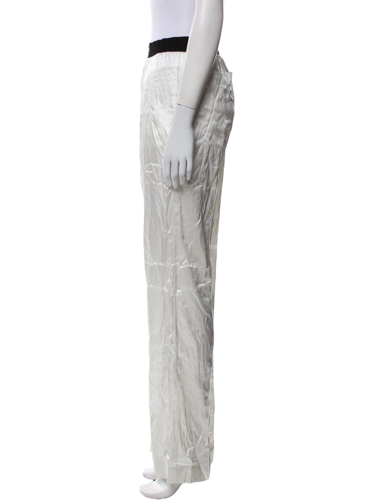 Tom Ford Silk Straight Leg Pants