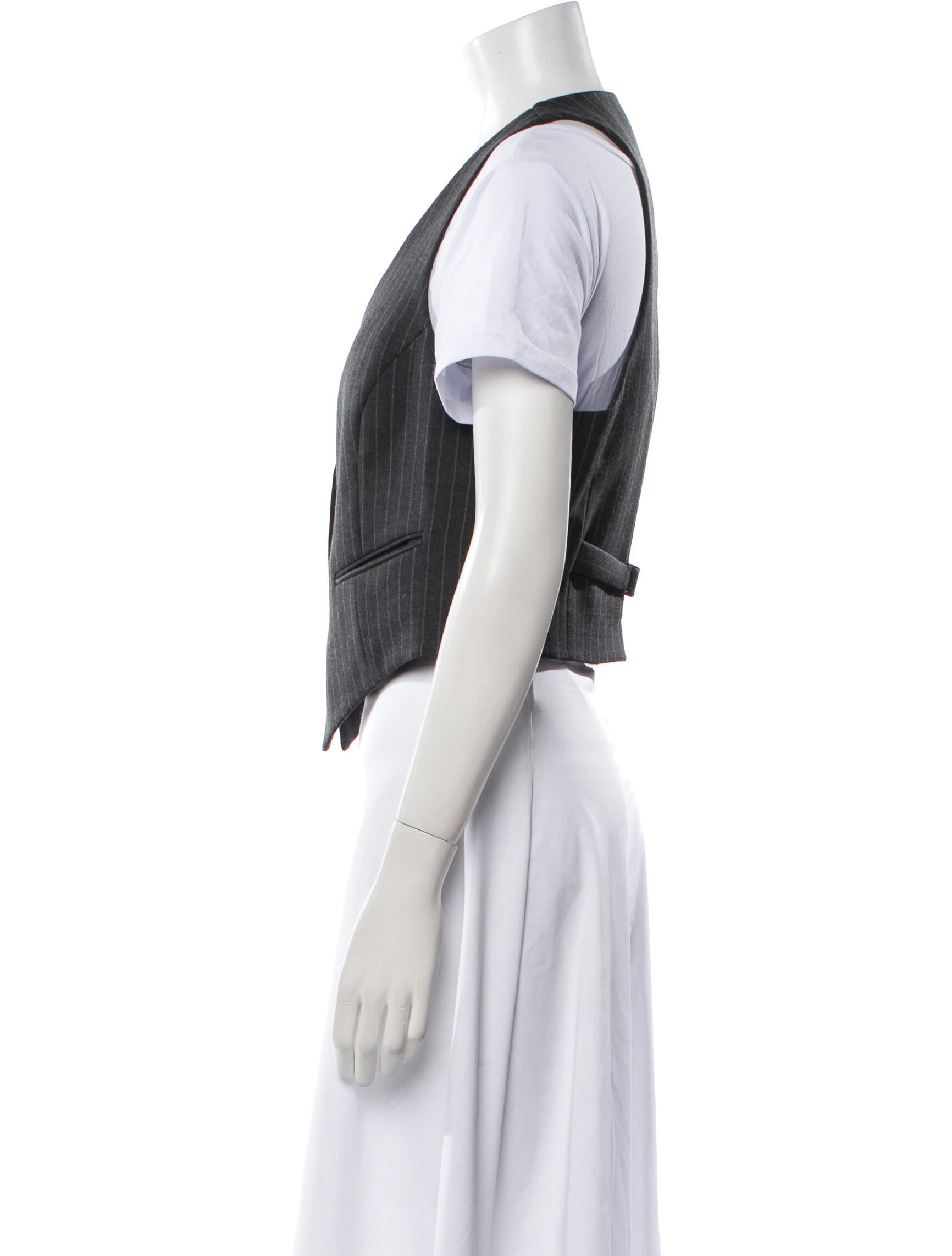 Tom Ford Wool Striped Vest