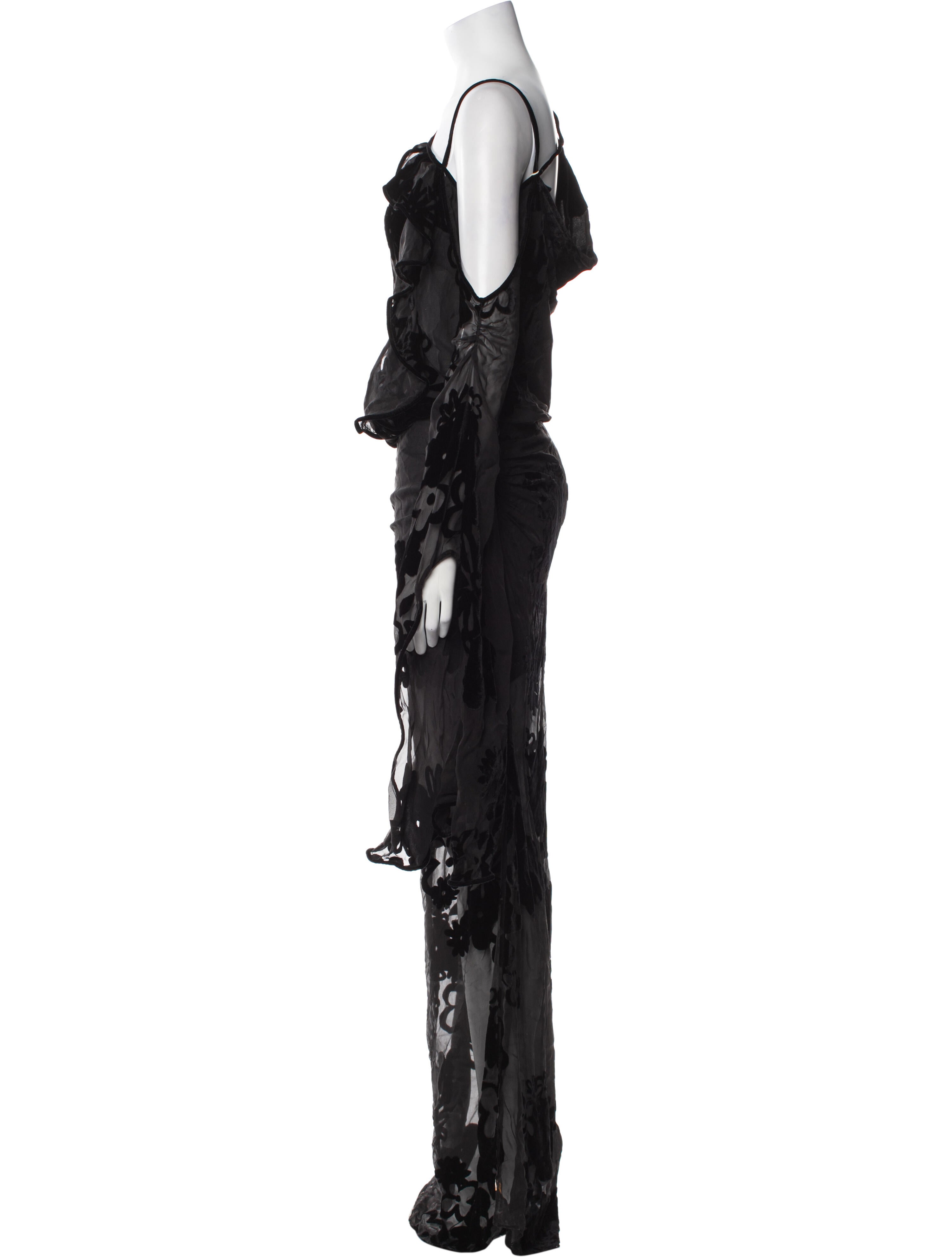 Tom Ford Floral Print Long Dress w/ Tags