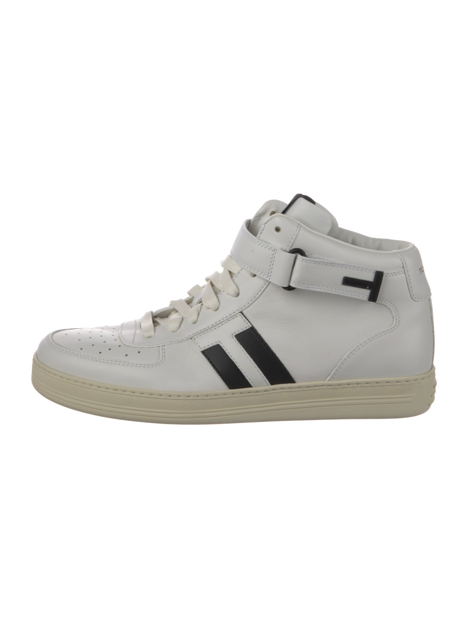 Tom Ford Leather Printed Sneakers