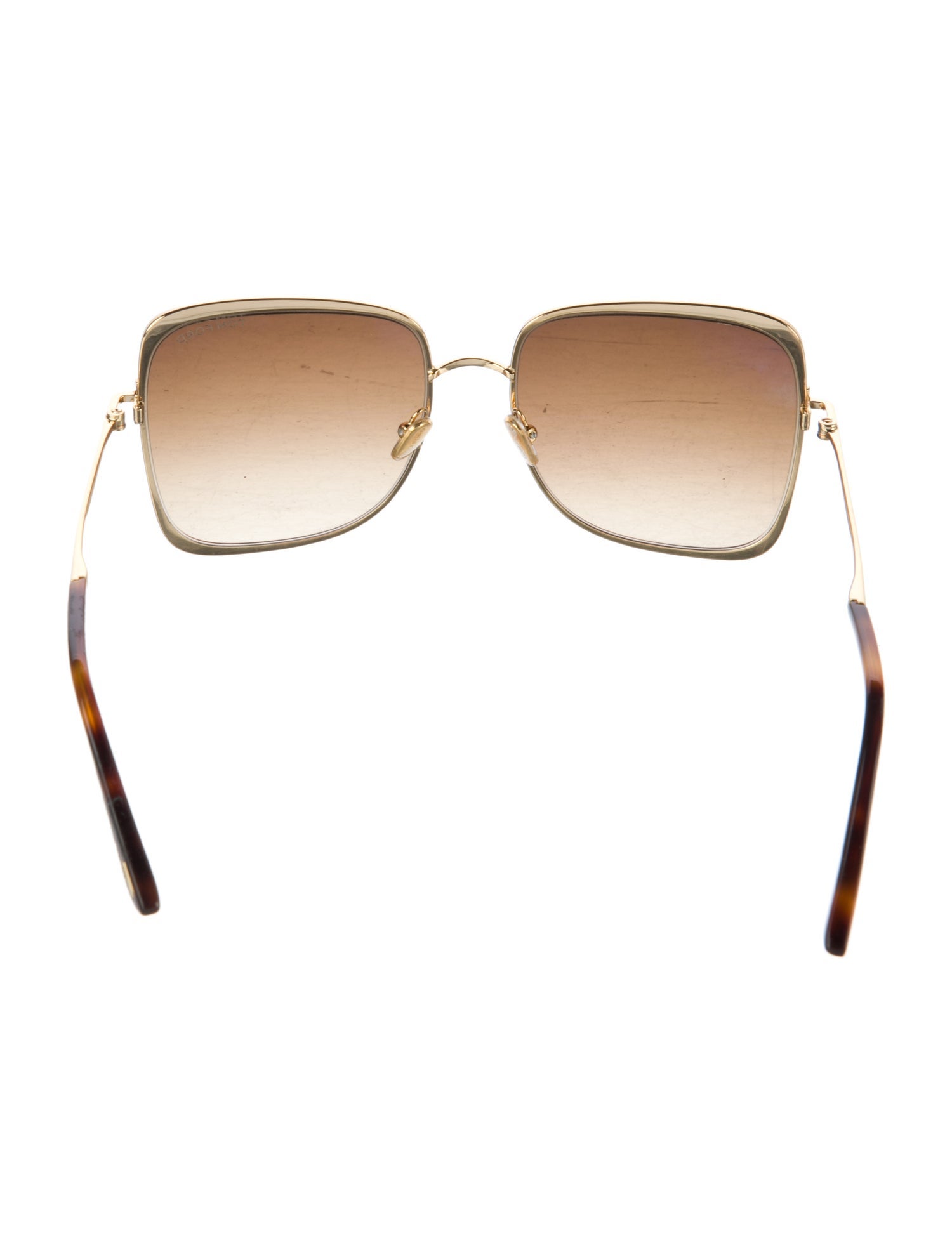 Tom Ford Oversize Gradient Sunglasses