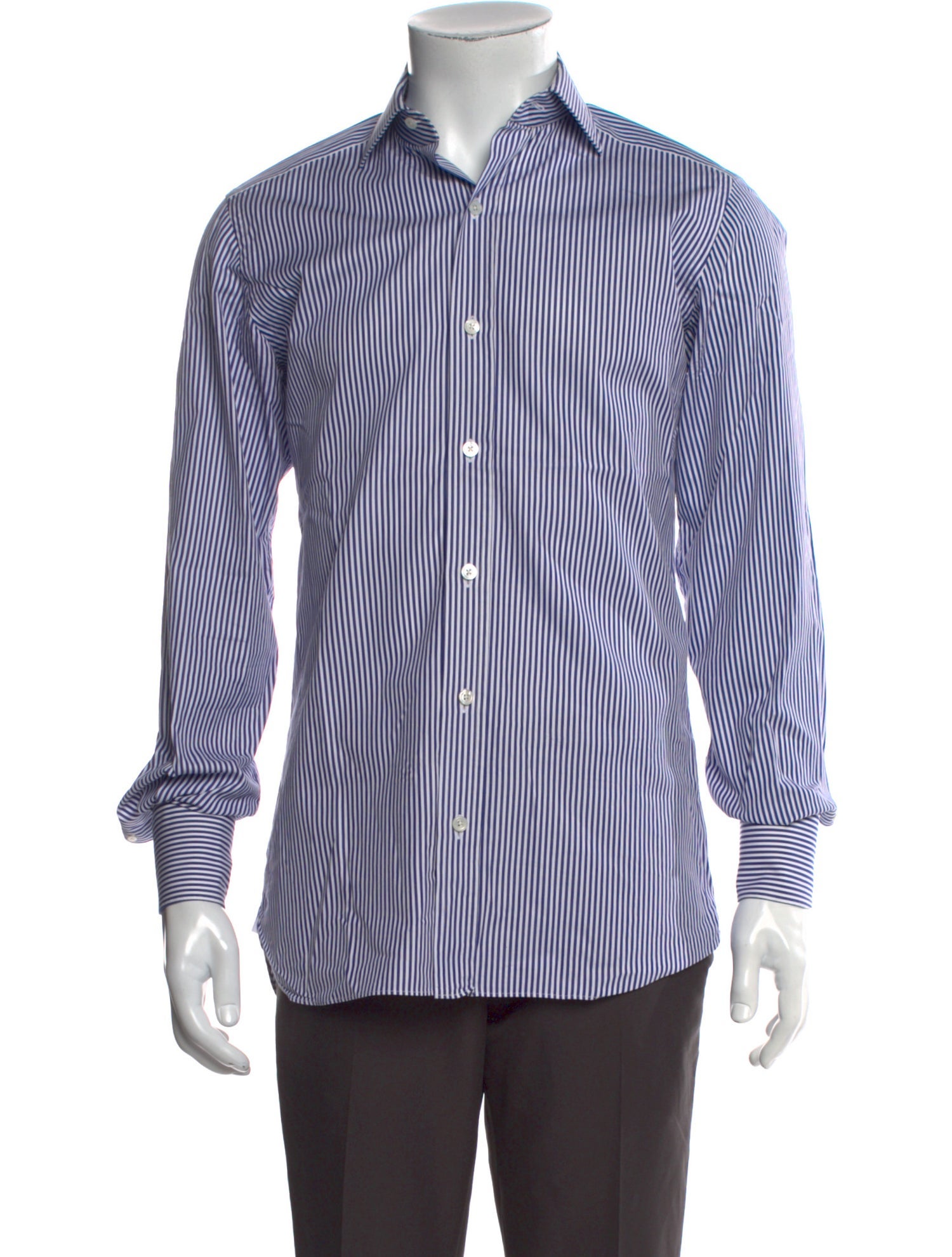 Tom Ford Striped Long Sleeve Shirt